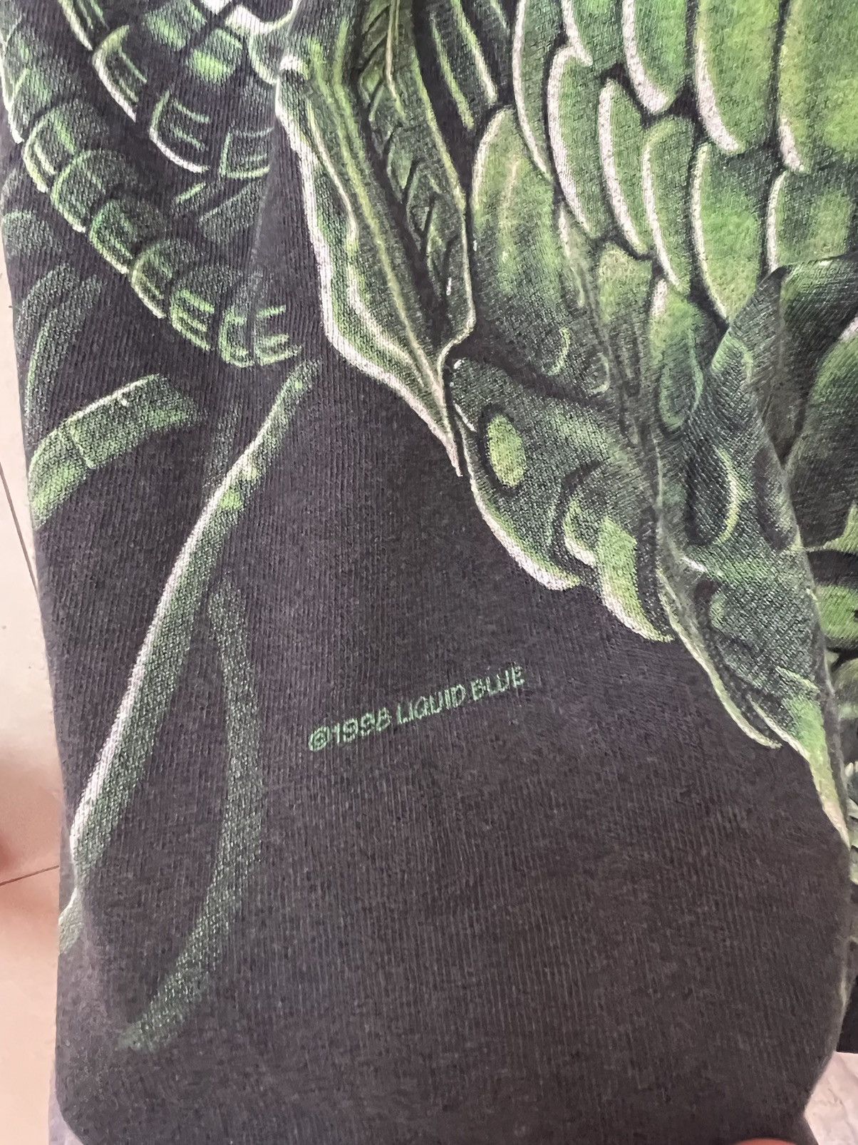Liquid Blue Vintage 1998 Liquid Blue Terminator AOP Tshirt Size US L / EU 52-54 / 3 - 3 Thumbnail