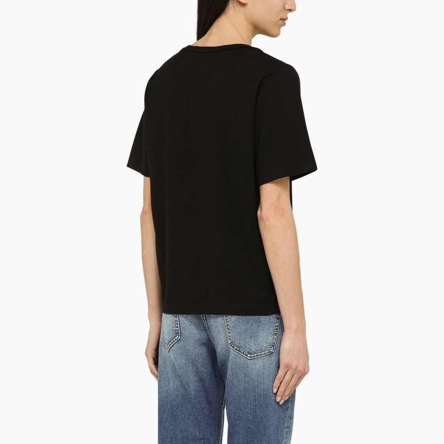 Dsquared2 o1d2blof0824 Cotton Crew-neck Logo T-Shirt in Black Size S / US 4 / IT 40 - 3 Thumbnail