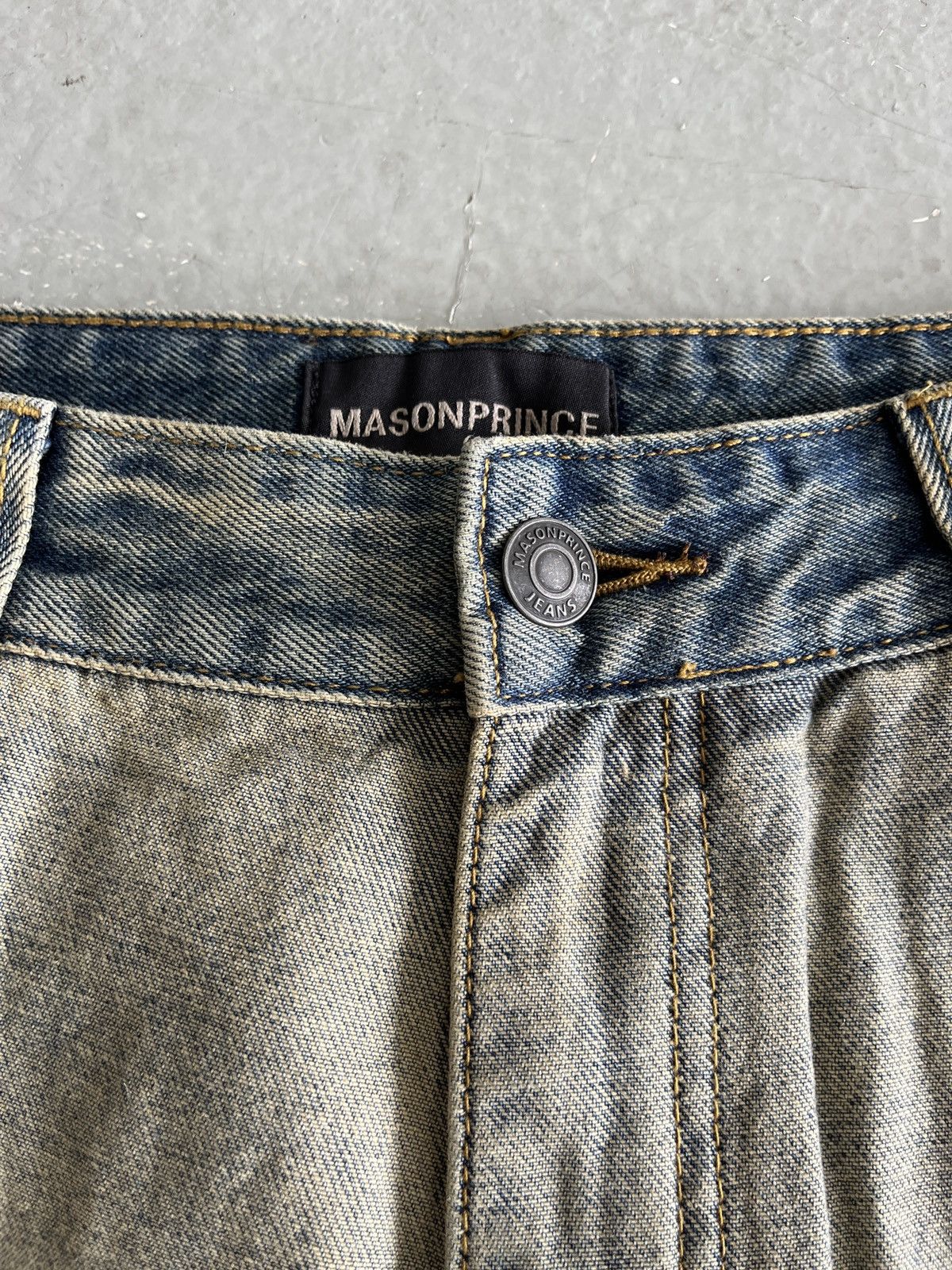 Other Mason Prince Mud Wash Jeans (unisex) Size US 32 / EU 48 - 4 Thumbnail