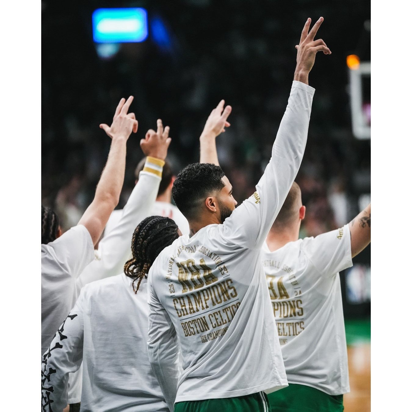 NBA Boston Celtics v New York Knicks 10/22/24 BannerNight Poster Size ONE SIZE - 10 Thumbnail