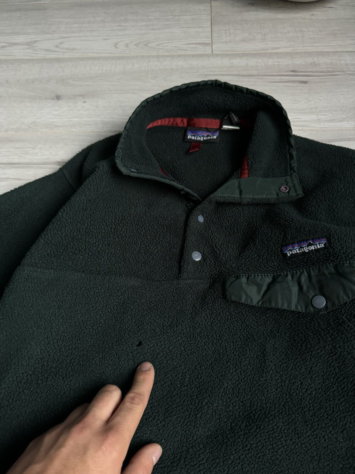 Patagonia × Vintage Vintage Patagonia Cozy Fleece Jacket 1/4 button sweatshirt Size US XS / EU 42 / 0 - 3 Thumbnail