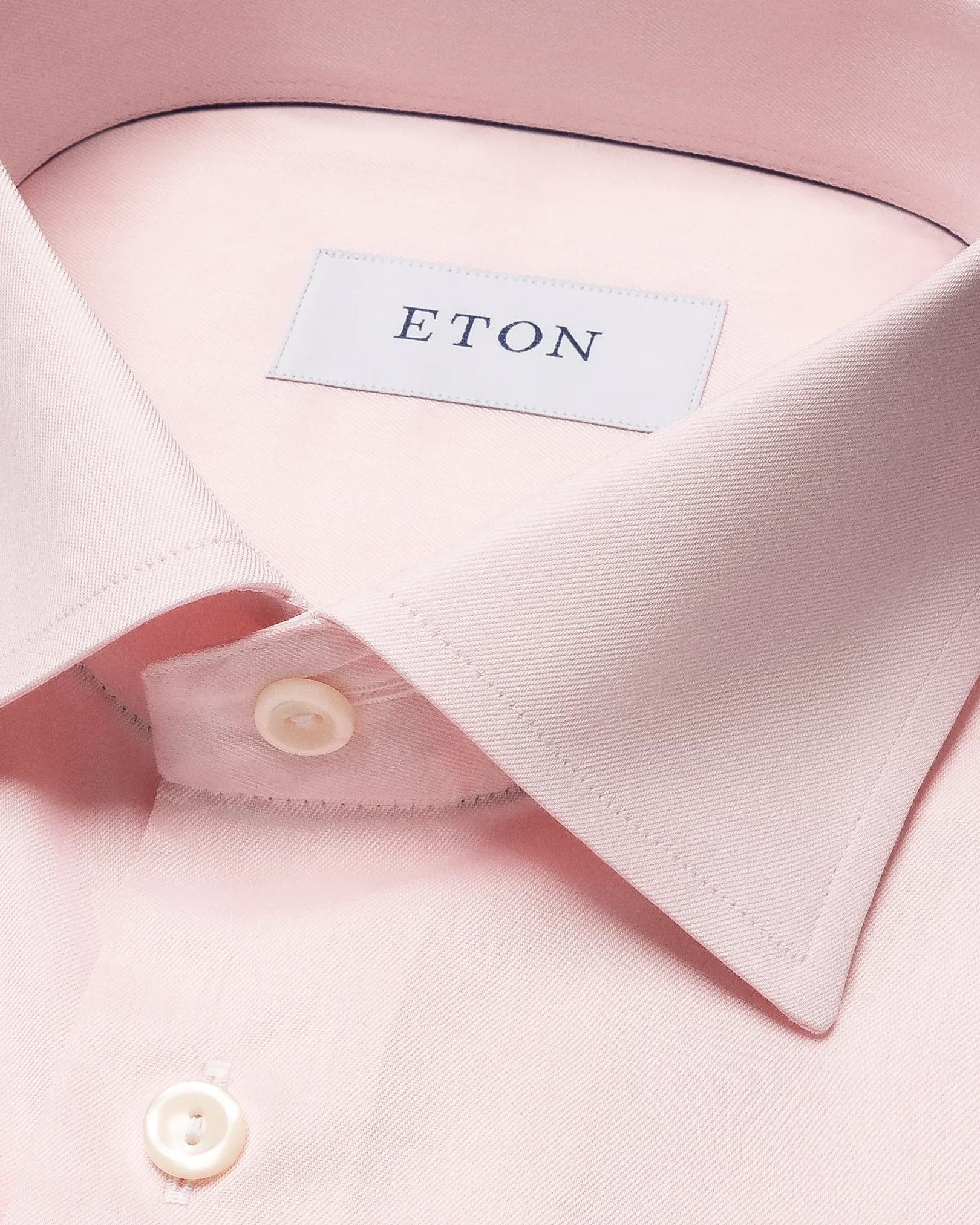 Eton Eton Shirt Slim Fit Long Sleeve Button Up Twill Dress Shirt Size US M / EU 48-50 / 2 - 3 Thumbnail