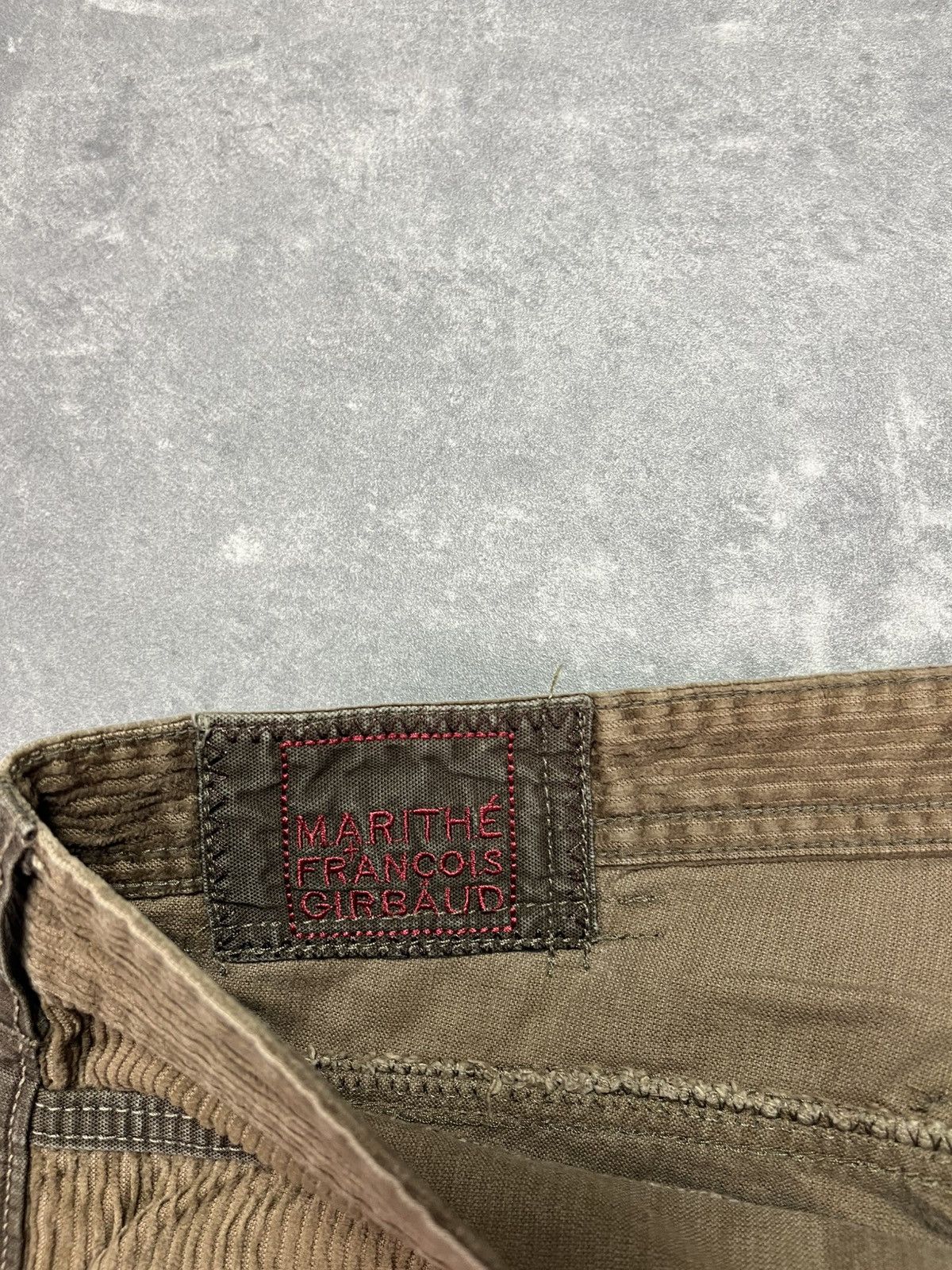Marithe + Francois Girbaud 00s Marithe Francois Girbaud Corduroy Large Texas Pants 32 Size US 32 / EU 48 - 7 Thumbnail