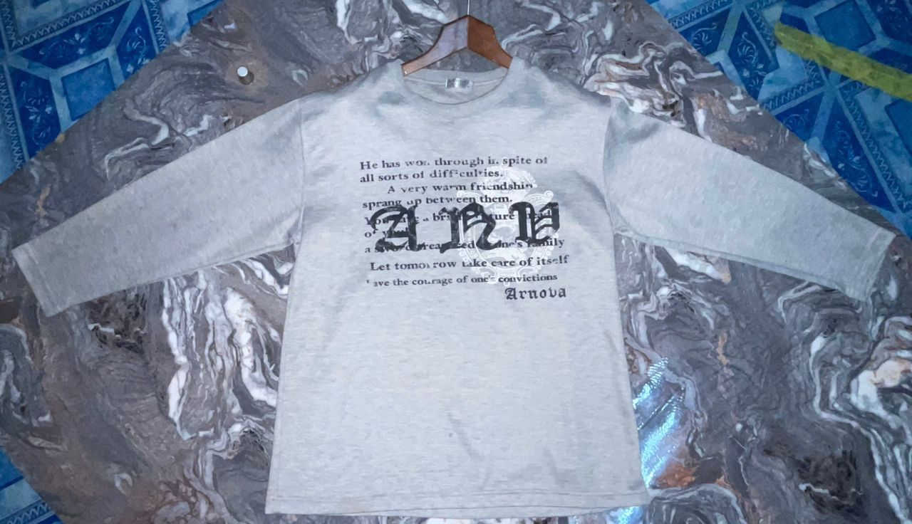 Japanese Brand K7-05 Vintage Arnova Fleece Sweatshirt Size US L / EU 52-54 / 3 - 1 Thumbnail