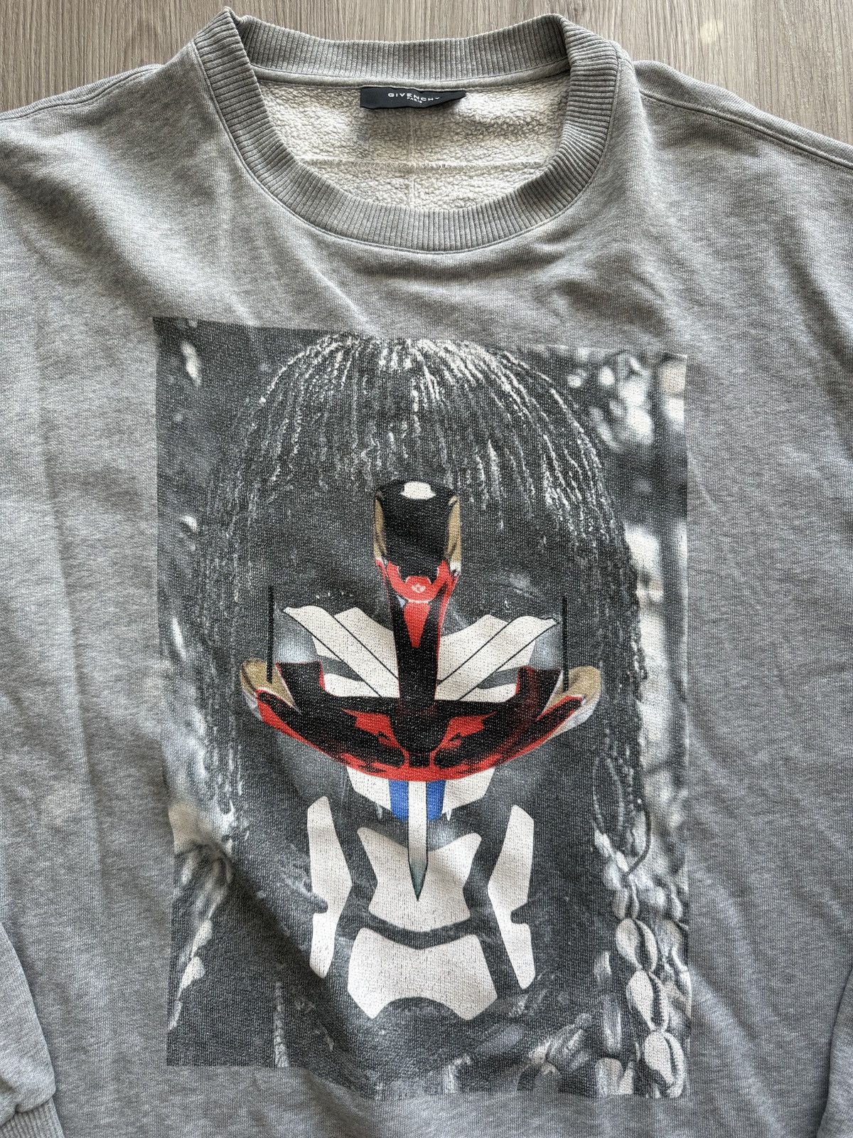 Givenchy Archive Givenchy Robot Print Crewneck Size US L / EU 52-54 / 3 - 3 Thumbnail