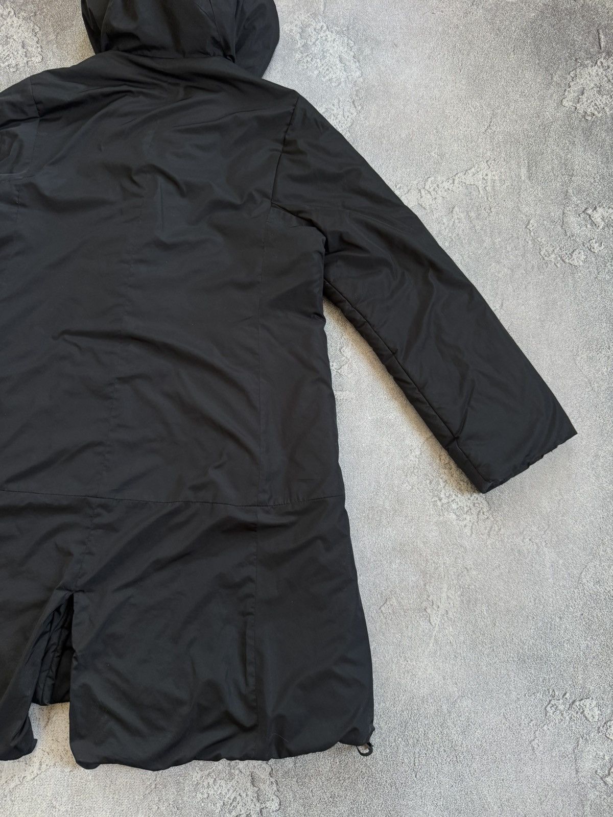 OSKA Oska 1size black jacket hooded coat zip avantgarde relaxed Size S / US 4 / IT 40 - 14 Thumbnail