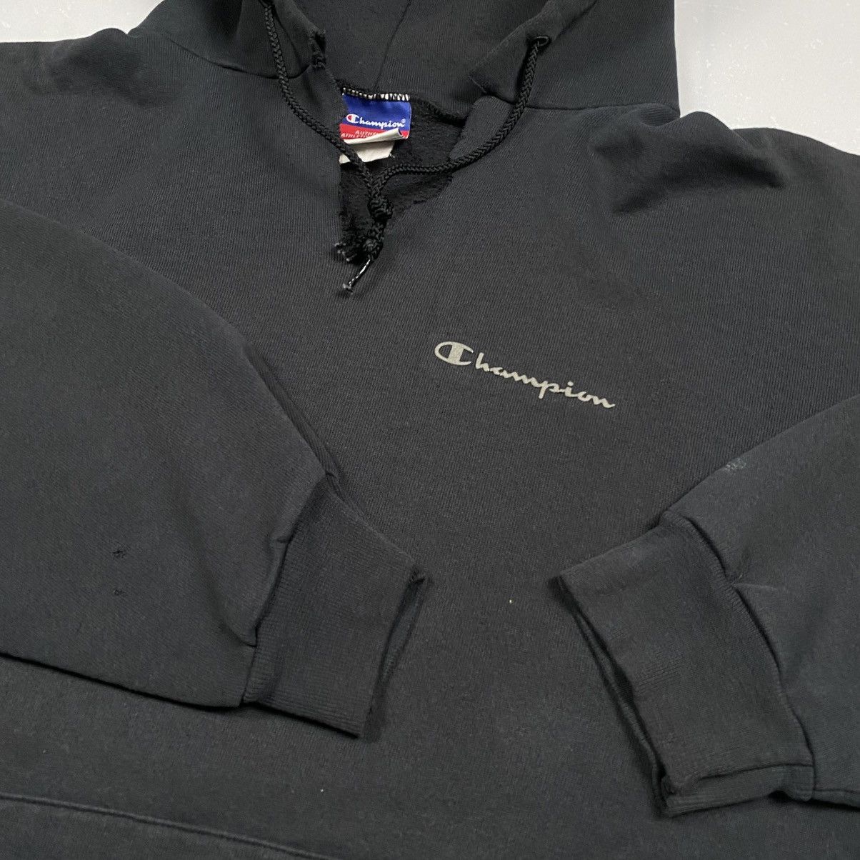 Champion × Vintage Vintage y2k Champion Script Pullover Size US XL / EU 56 / 4 - 3 Thumbnail