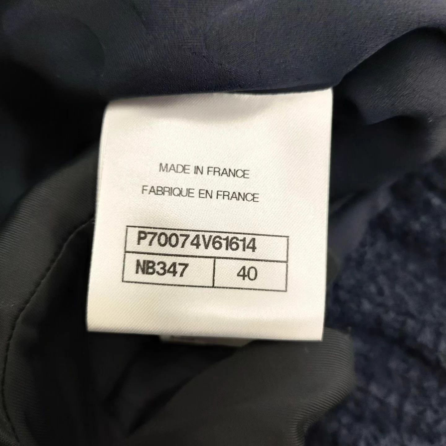Chanel Chanel Classic Wool Blend Jacket Size M / US 6-8 / IT 42-44 - 3 Thumbnail