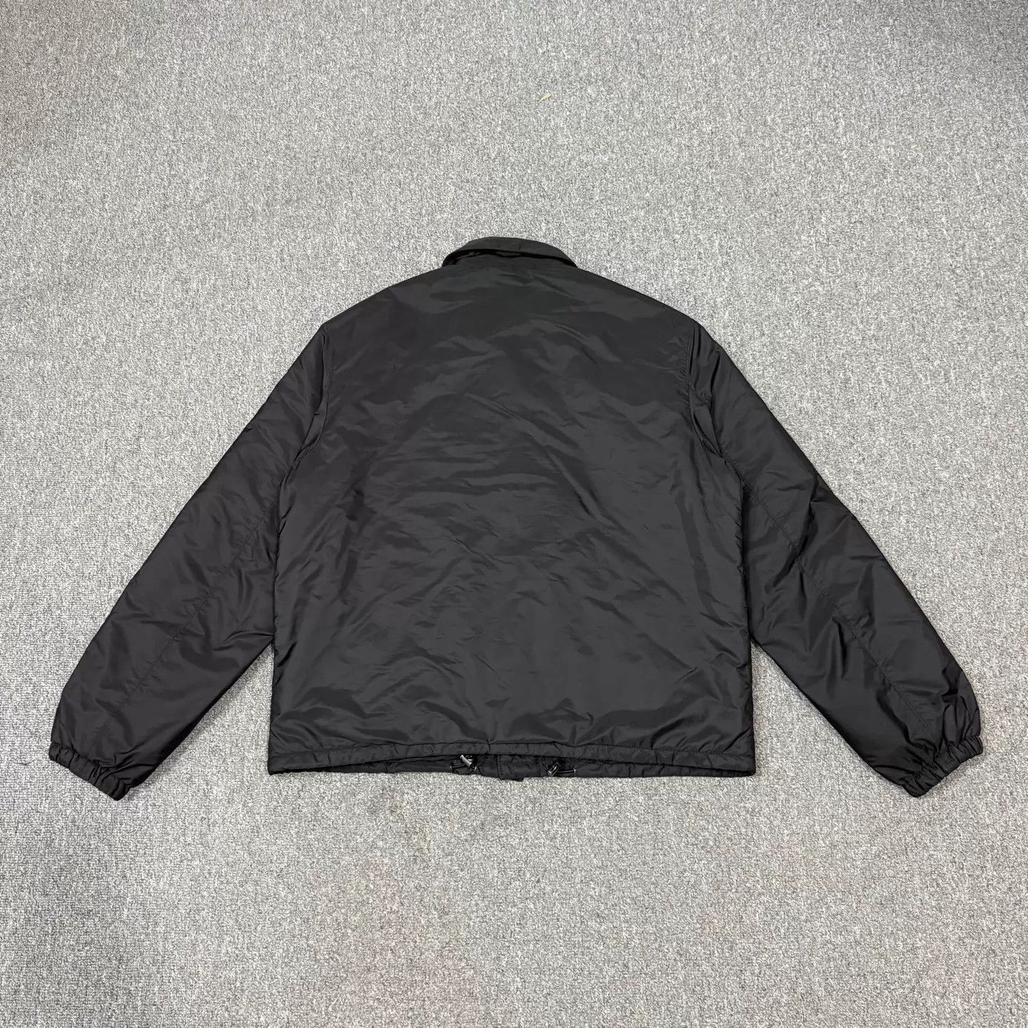 Prada Prada Triangle Logo Recycled Nylon Black Jacket Size 50 New Size US M / EU 48-50 / 2 - 2 Thumbnail