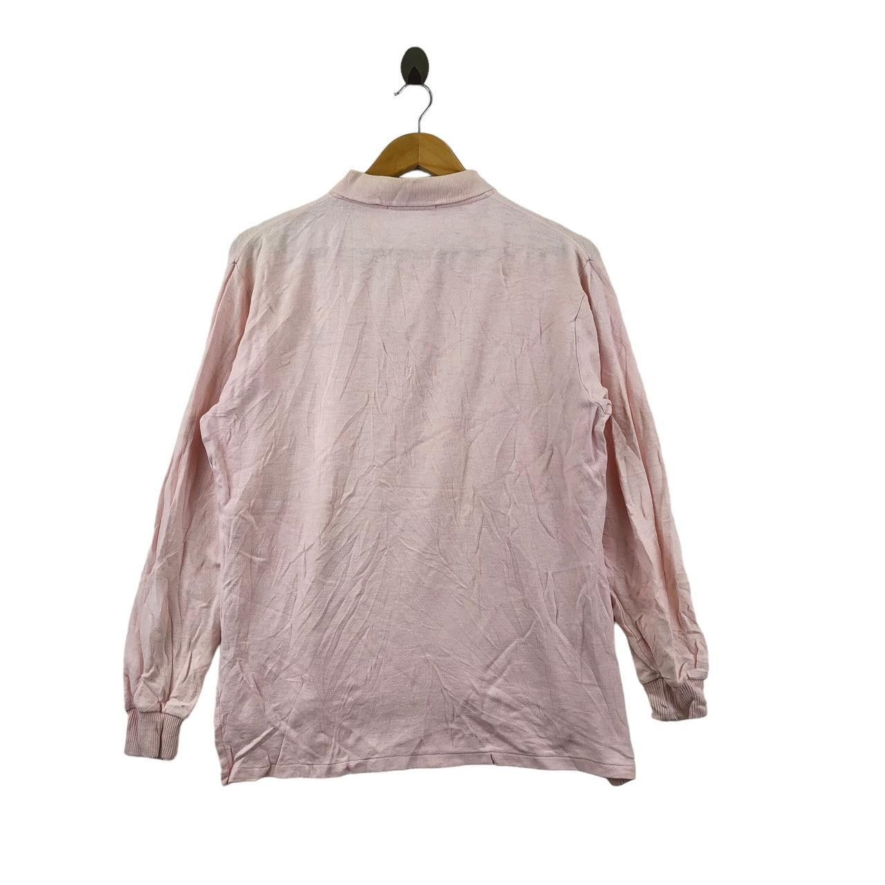 Polo Ralph Lauren Vintage 90’ POLO RALPH LAUREN Small Pony Pink Tee Shirt Size L / US 10 / IT 46 - 2 Thumbnail