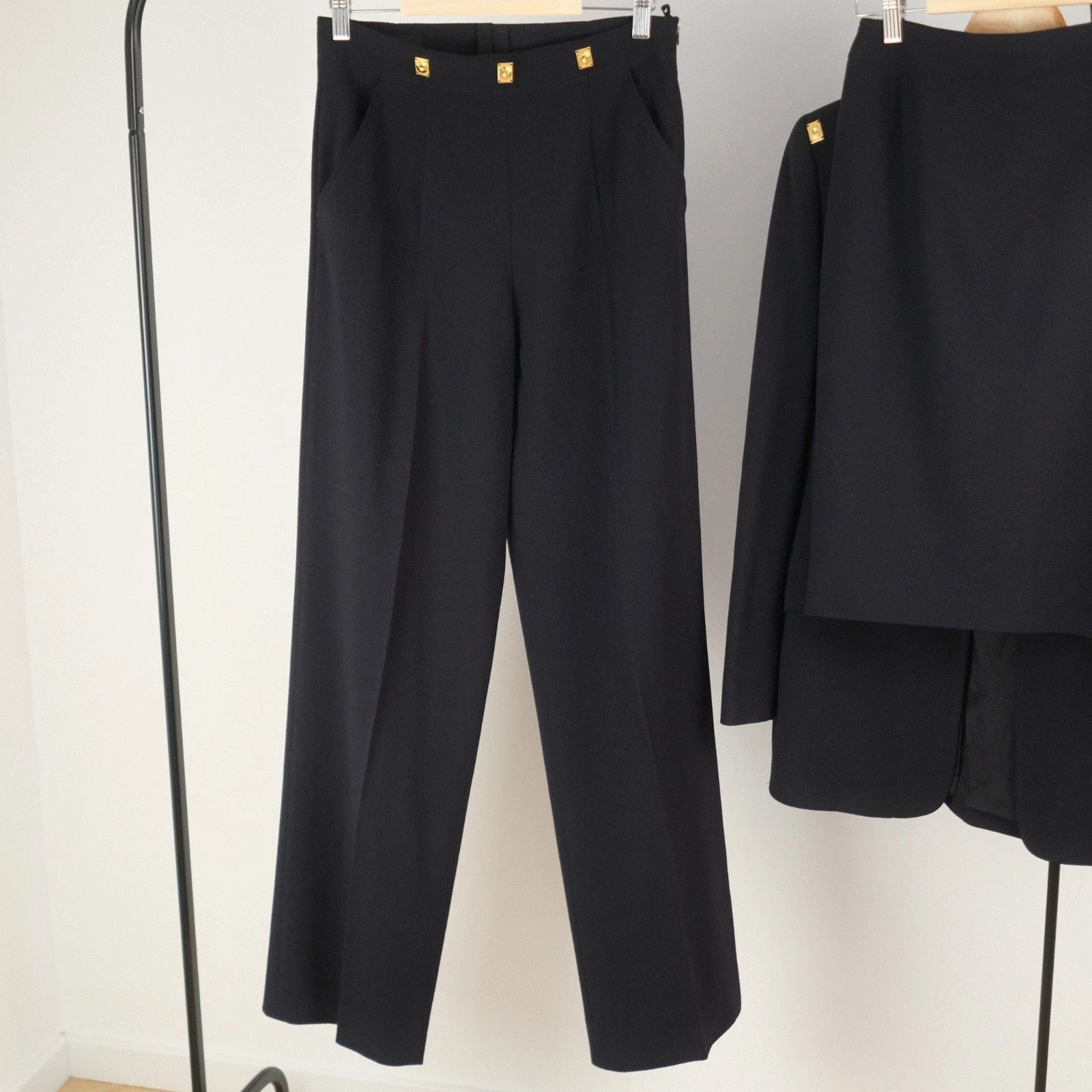 Escada Rare Vintage Escada Wool 3 Piece Suit Size S Size 26" / US 2 / IT 38 - 12 Thumbnail