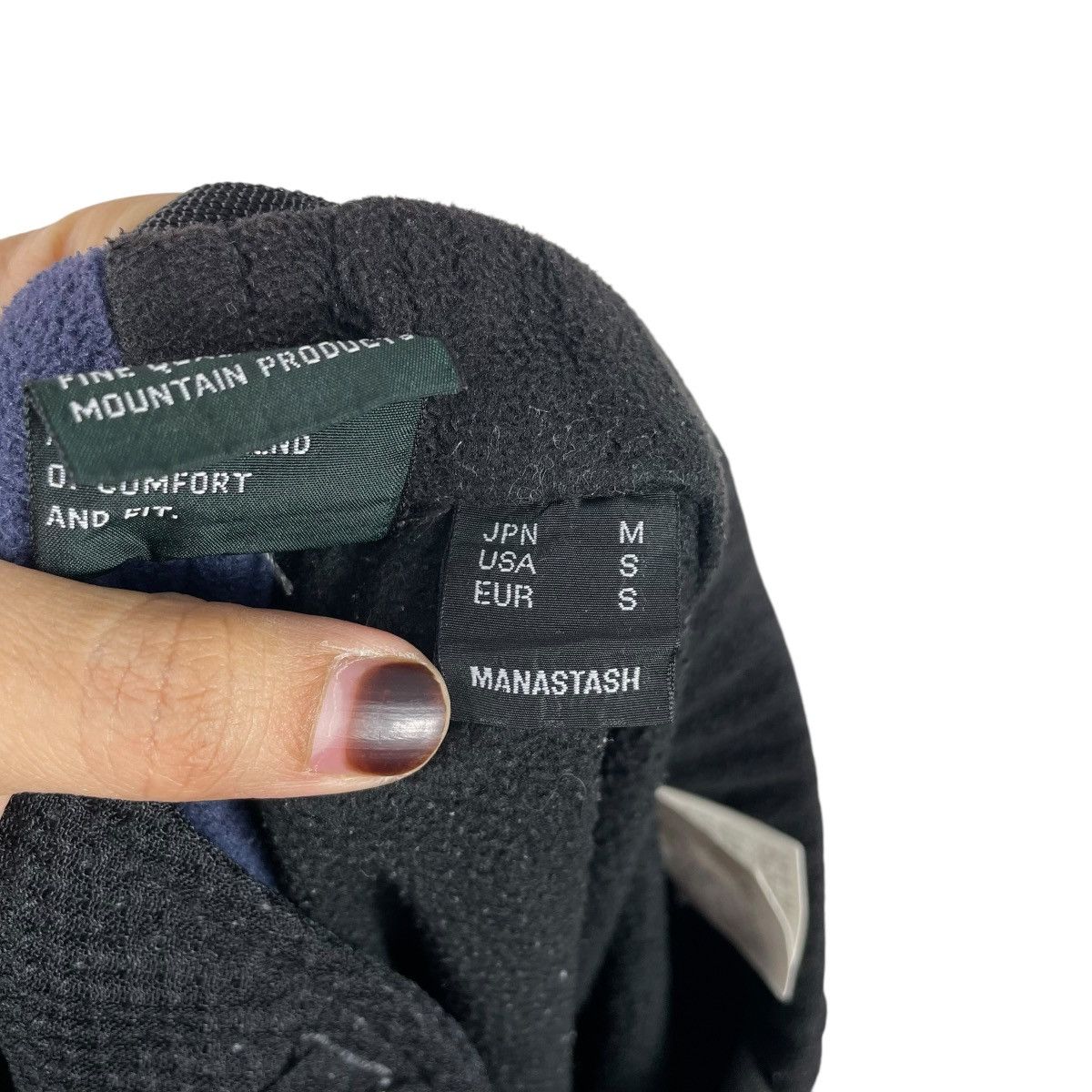 Manastash Manatash Mountain Multicolor Fleece Hemp Pants Size US 34 / EU 50 - 10 Thumbnail