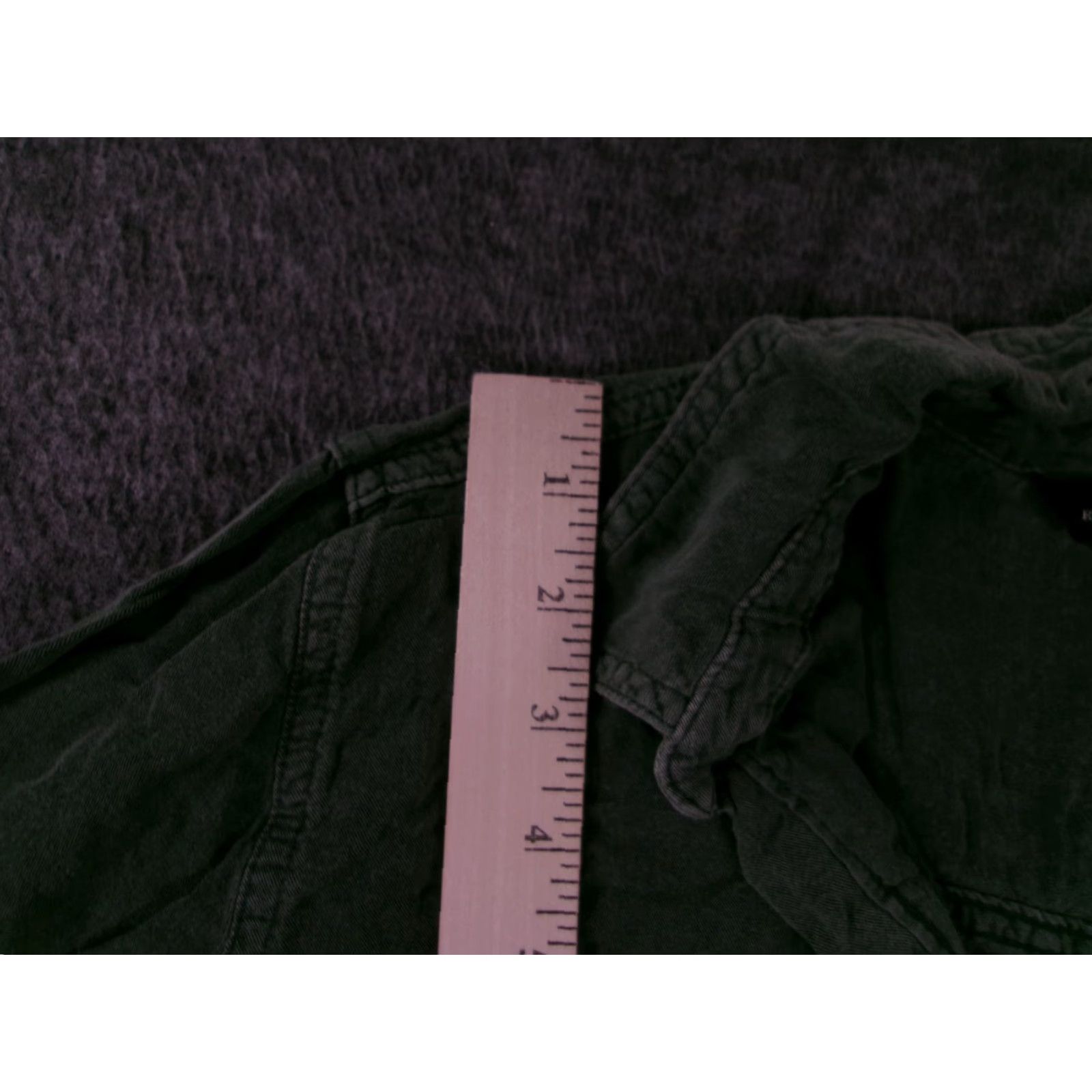 Vintage Rock & Republic Shirt Women Medium Washed Green Long Sleeve Button-Up Tunic Casual Vintage: Army Pattern Size M / US 6-8 / IT 42-44 - 4 Thumbnail
