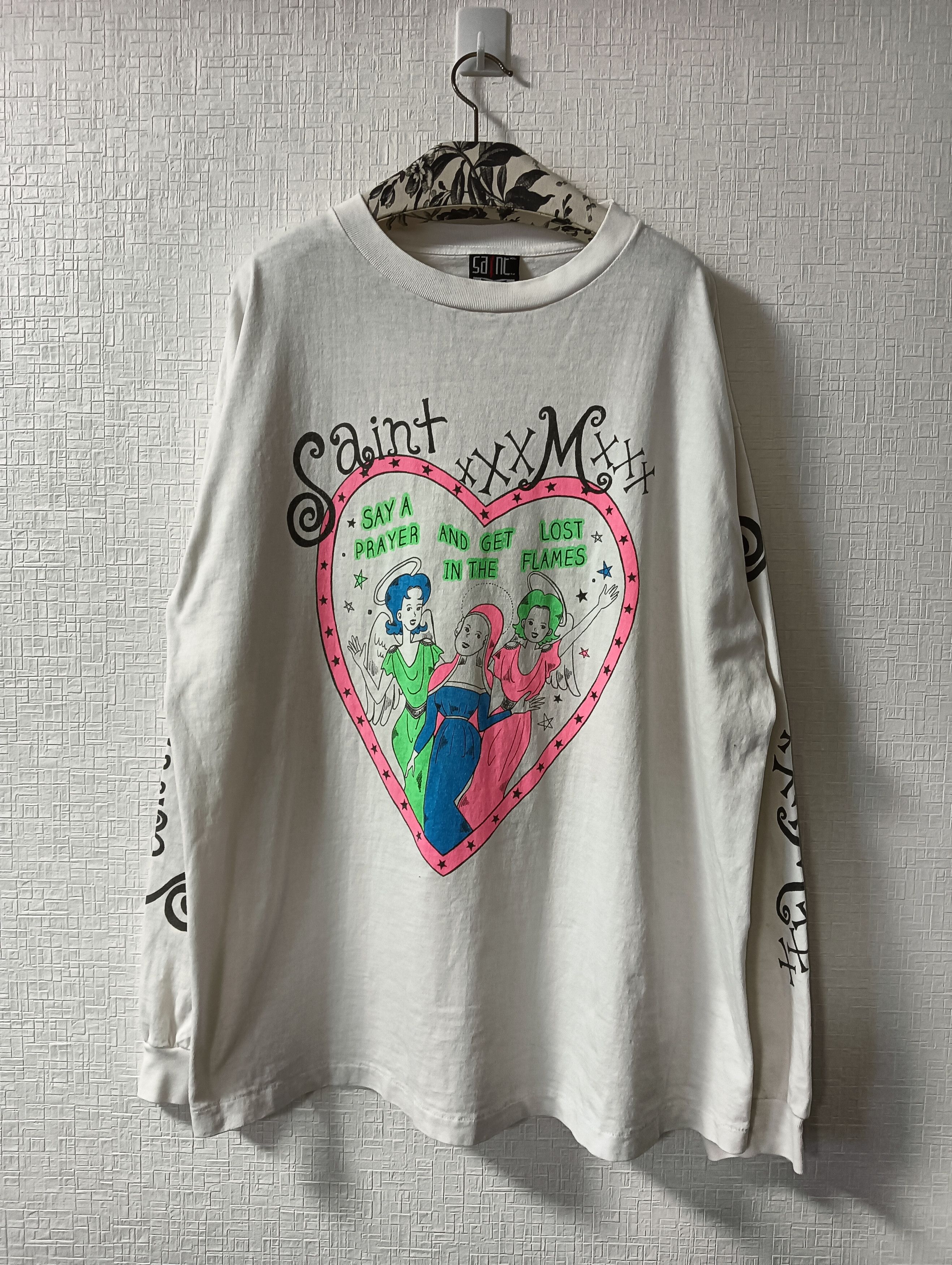 Saint Michael Heart L/S Tee Size US XL / EU 56 / 4 - 1 Thumbnail