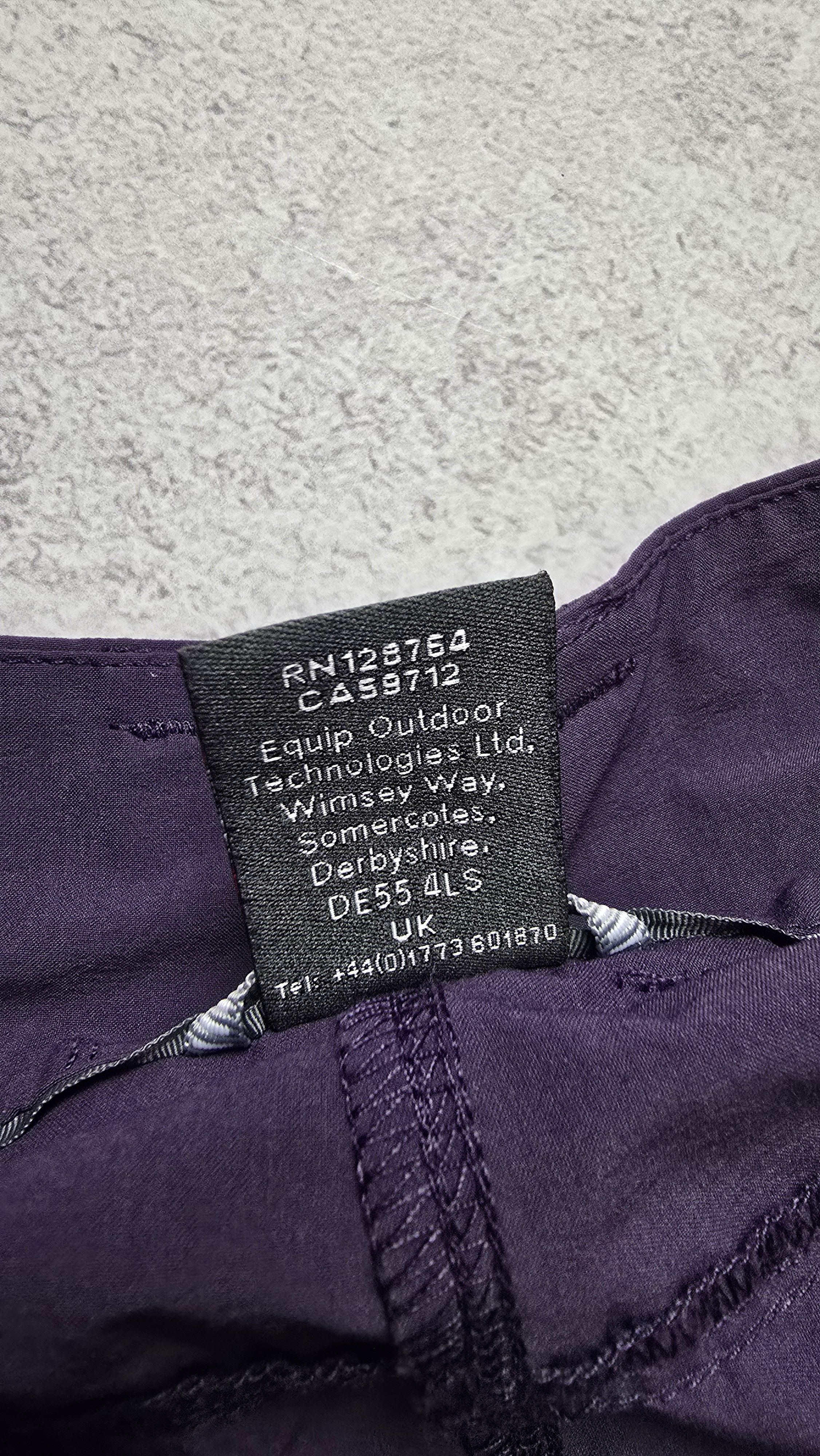 Rab Rab Women's Purple Helix Trousers Active Hiking Walk Pants Size 32" / US 10 / IT 46 - 16 Thumbnail