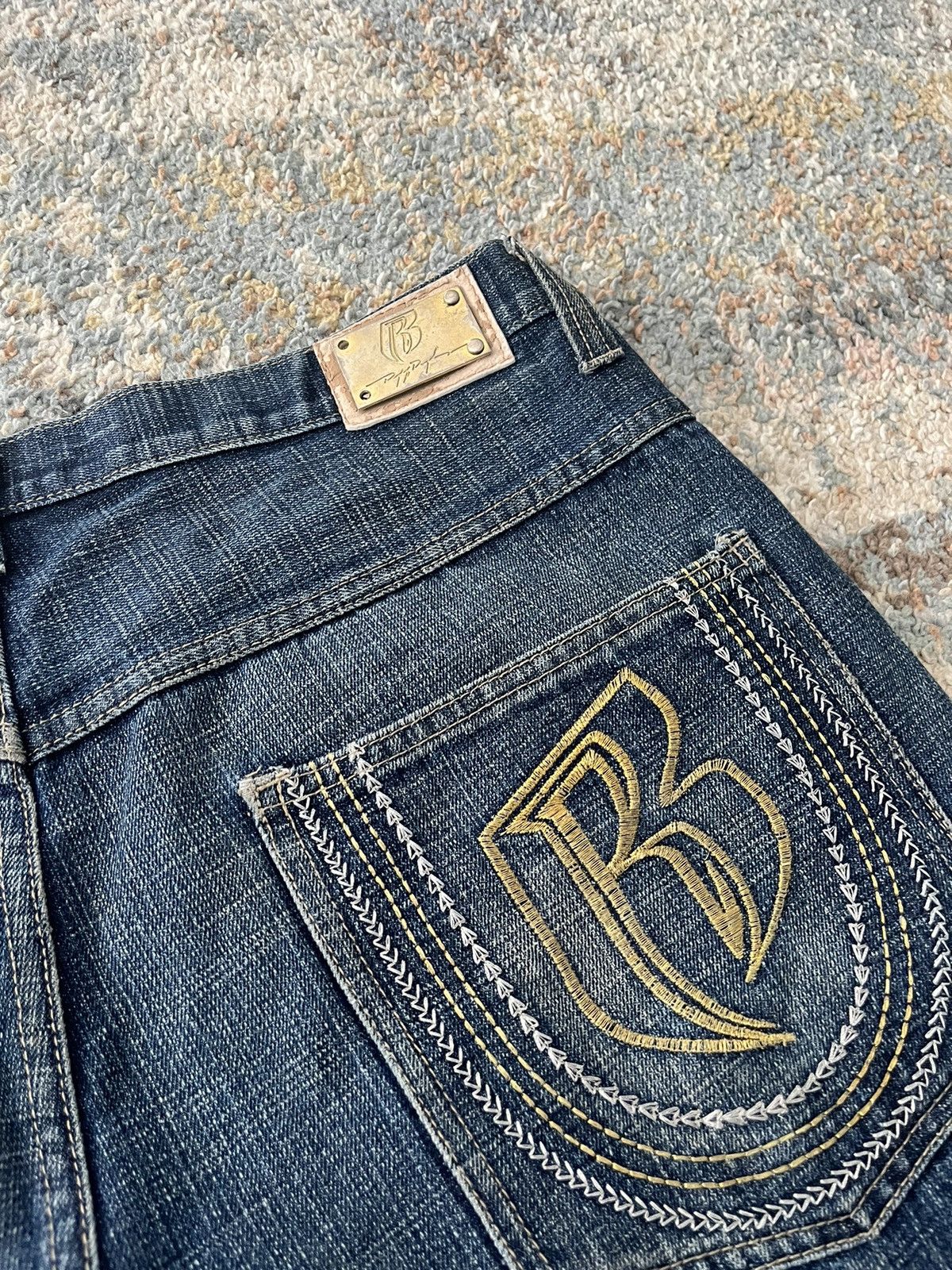 Vintage VTG Ruff Rydas Jeans Y2K 38x30 Size US 38 / EU 54 - 2 Thumbnail