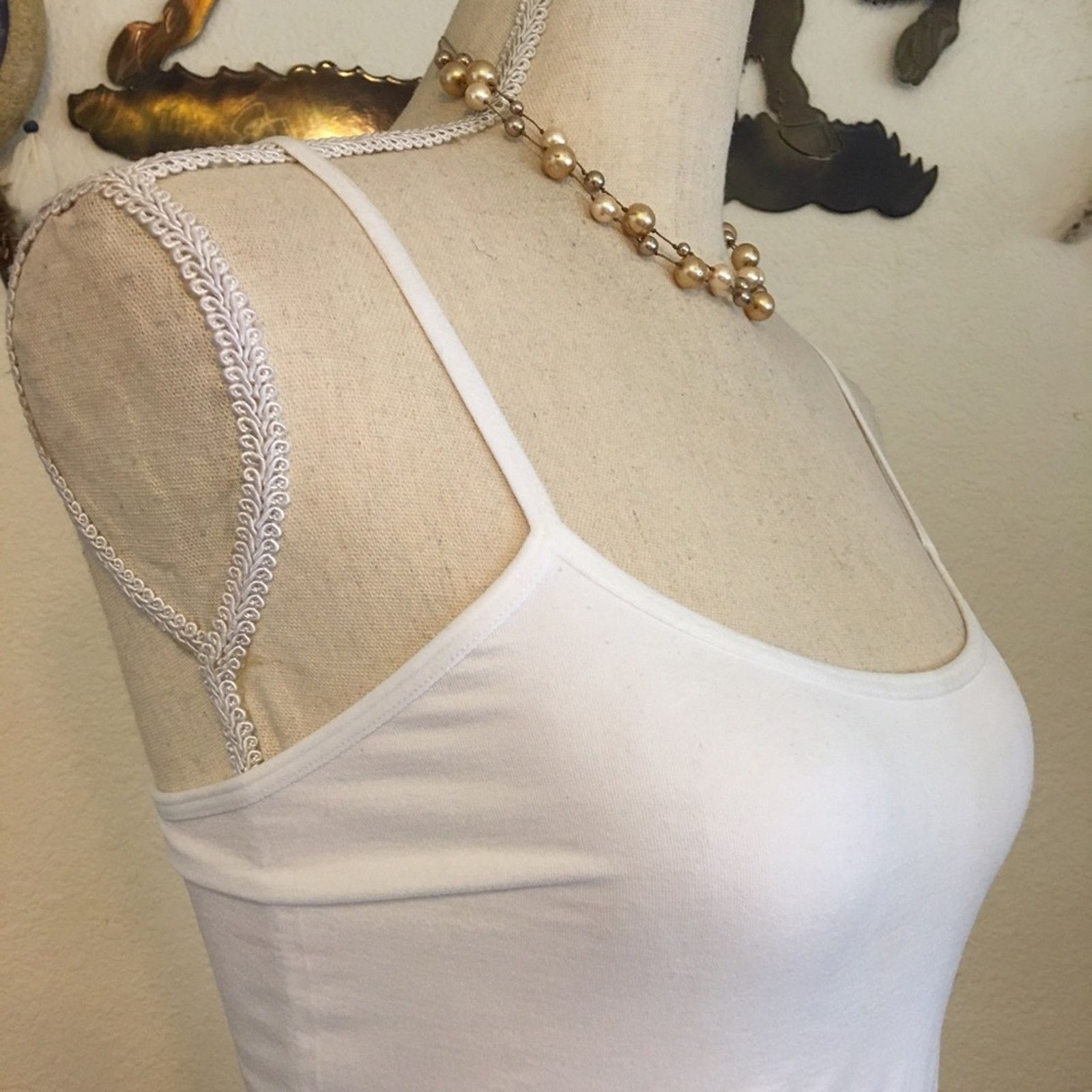 Vintage Elegant double strand floating pearl necklace Size ONE SIZE - 2 Thumbnail