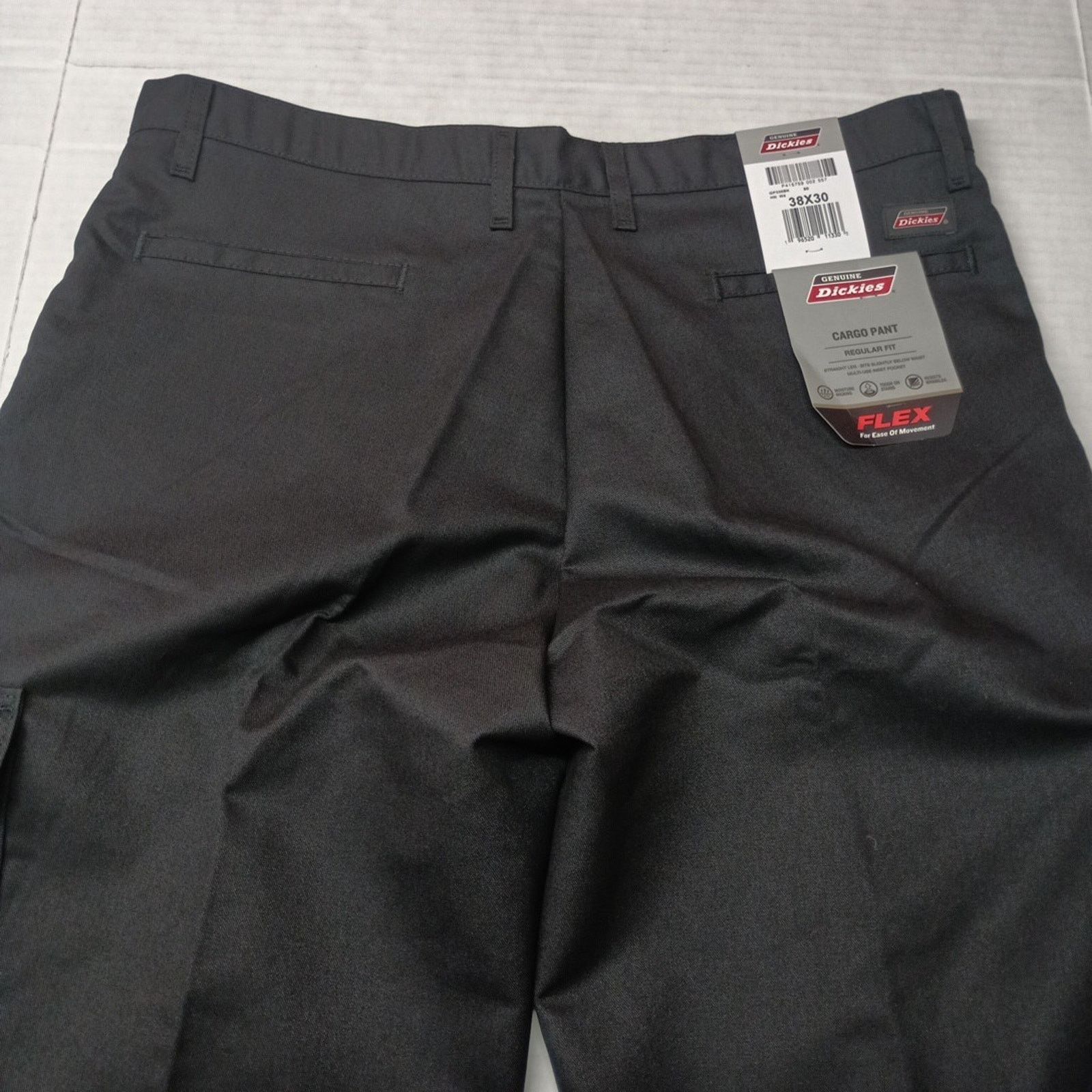 Dickies Dickies Men's Black Cargo Pants Size 38x30 Regular Straight Size US 38 / EU 54 - 7 Thumbnail