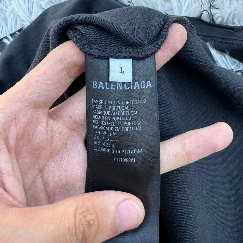 Balenciaga Balenciaga 3 B sports destruction short sleeve 2504-Nextarr Size US S / EU 44-46 / 1 - 5 Thumbnail