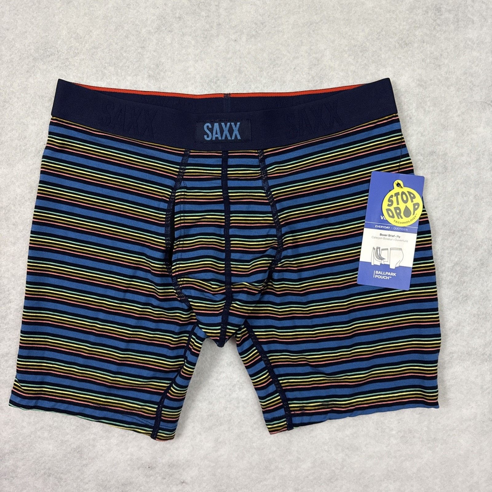 Other SAXX Vibe Xtra Boxer Brief Lot Of 4 Small Print Ballpark Size 30 - 15 Thumbnail
