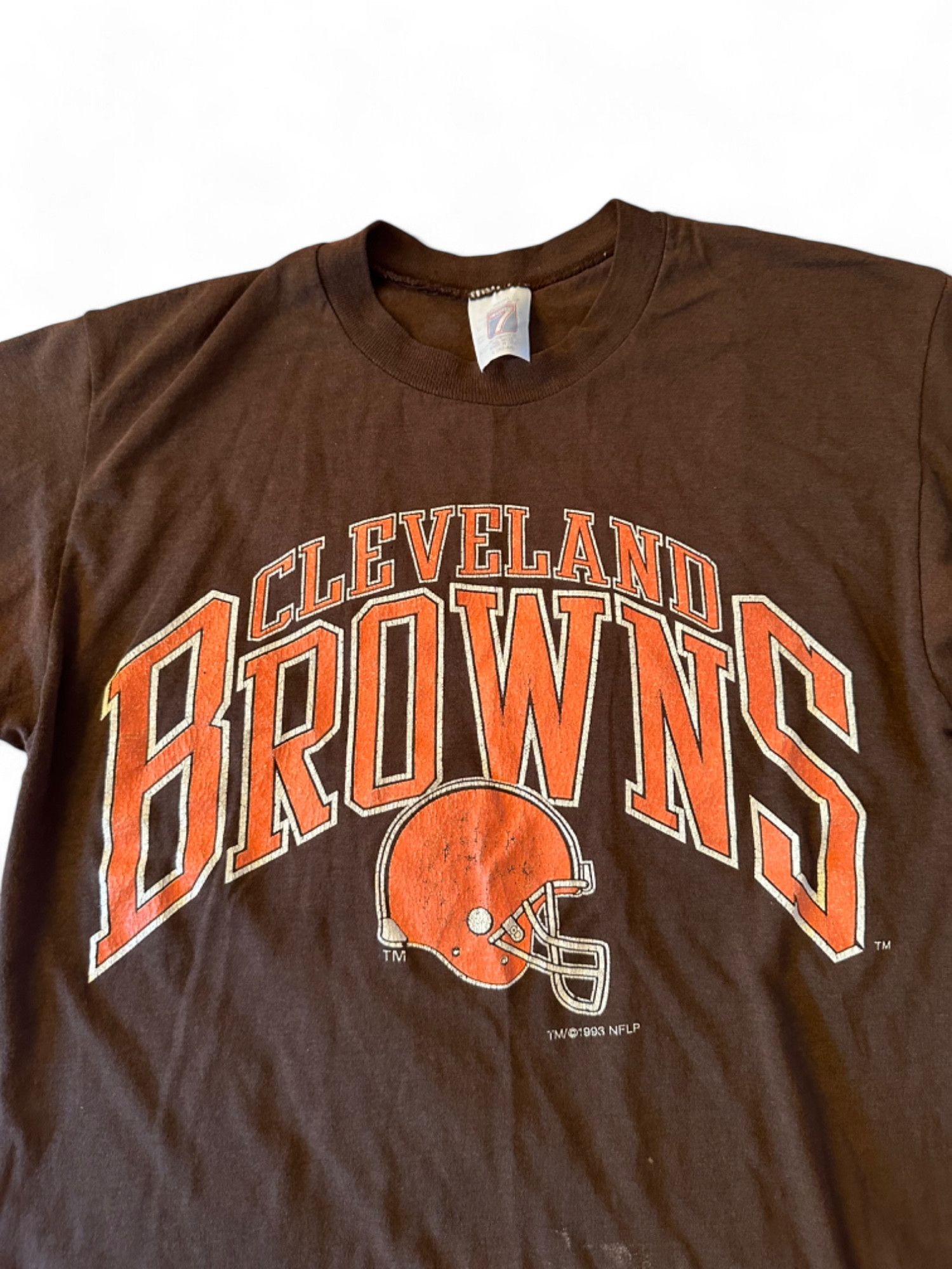 Vintage vintage Cleveland Browns 1993 T-shirt Size US M / EU 48-50 / 2 - 5 Thumbnail