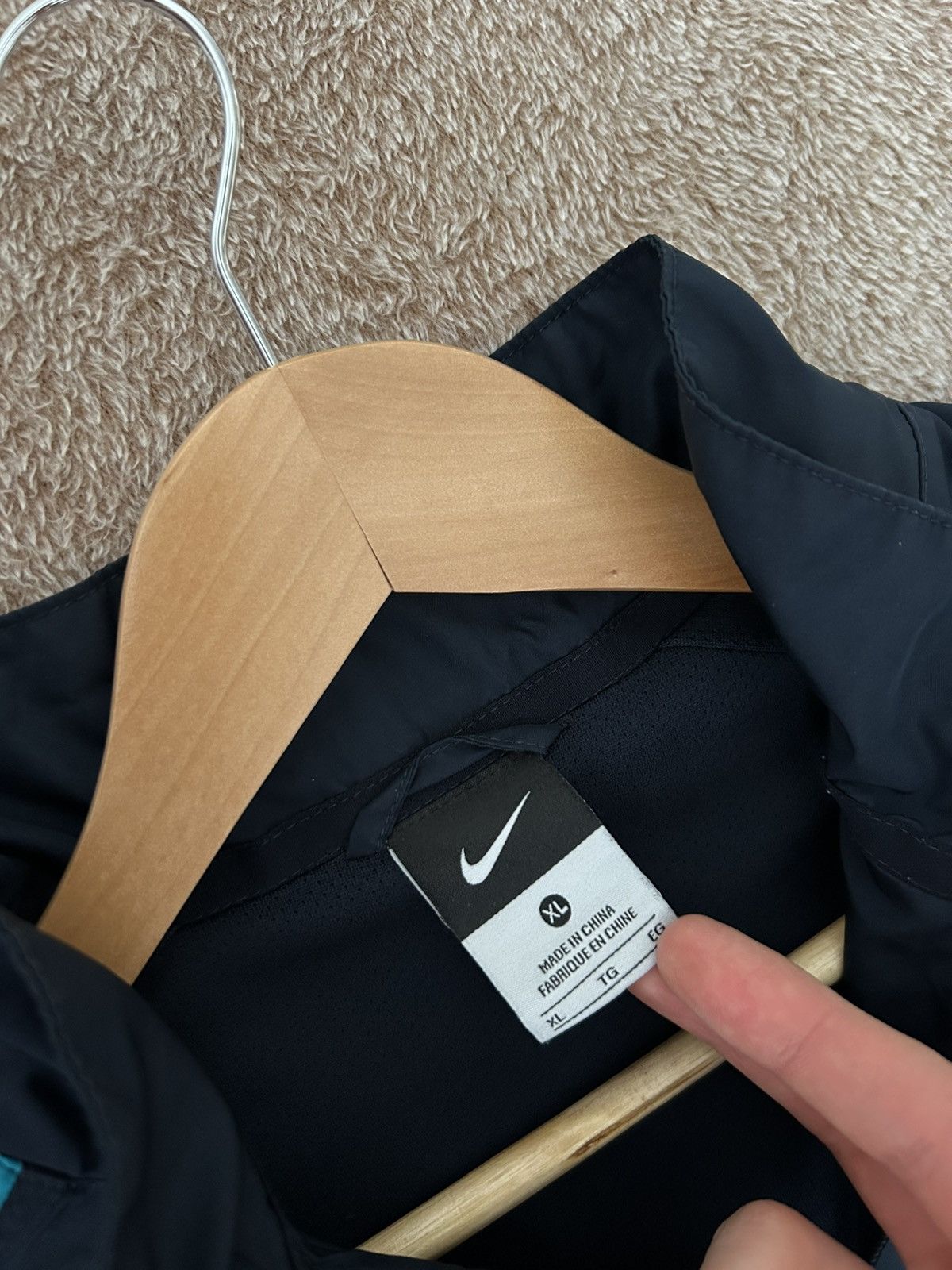 Nike Nike Inter Milan 2010-11 man's jacket size XL Size US XL / EU 56 / 4 - 5 Thumbnail