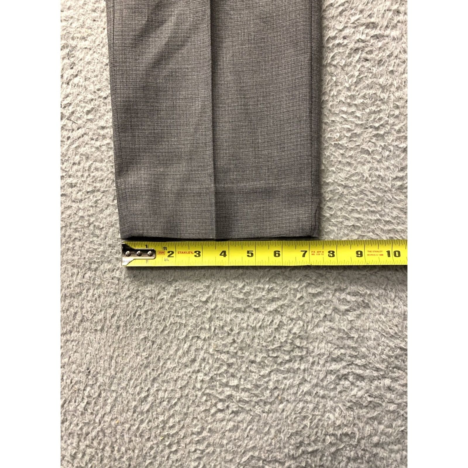 Banana Republic Banana Republic Dress Pants Mens 34x32 Gray Office Career Dress Pants Polyester Viscose Mens, 34, Gray, Dress Pants, Office, Career, Mens Size US 34 / EU 50 - 5 Thumbnail