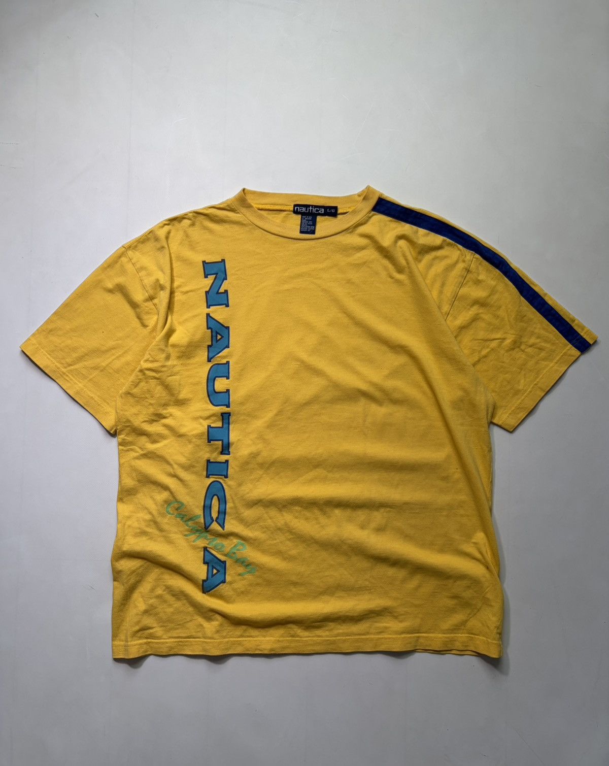 Nautica Vintage Nautica T shirts made in USA 🇺🇸 Size US XL / EU 56 / 4 - 1 Thumbnail