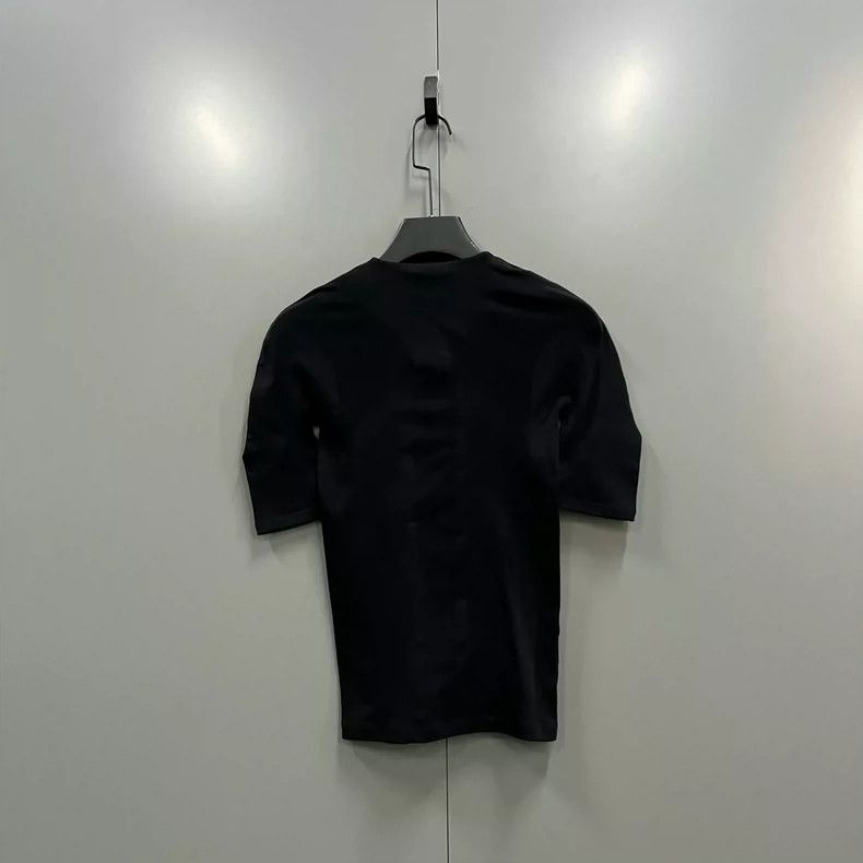 Balenciaga Balenciaga size 34 Black Logo Printed Short Sleeve Size S / US 4 / IT 40 - 2 Thumbnail
