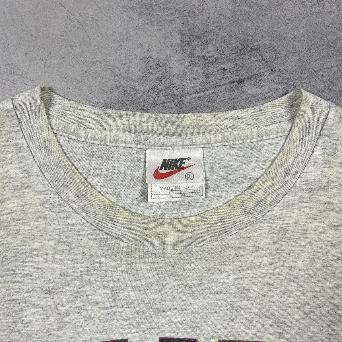 Nike Vintage Nike Big Logo baggy T Shirt 90’s Size US XXL / EU 58 / 5 - 5 Thumbnail