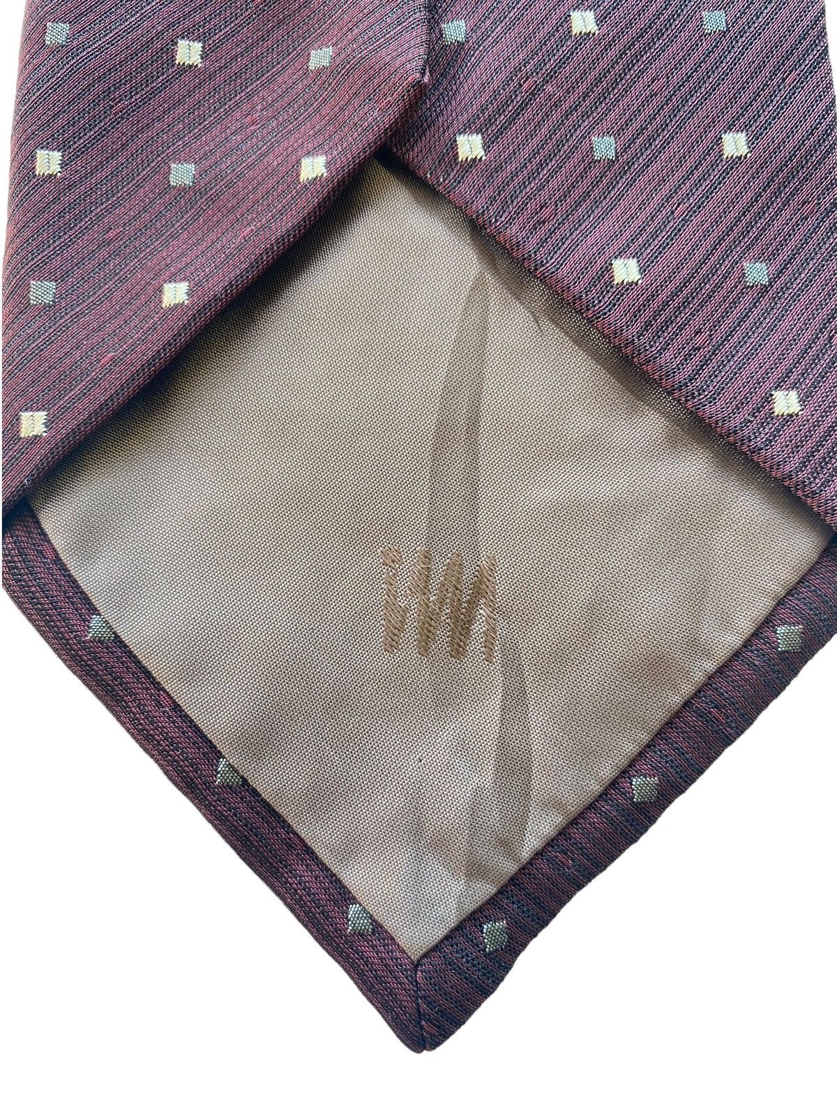 Issey Miyake × SikSilk 🔥 Vintage Issey Miyake Silk Neck Tie IM Product Size ONE SIZE - 5 Thumbnail