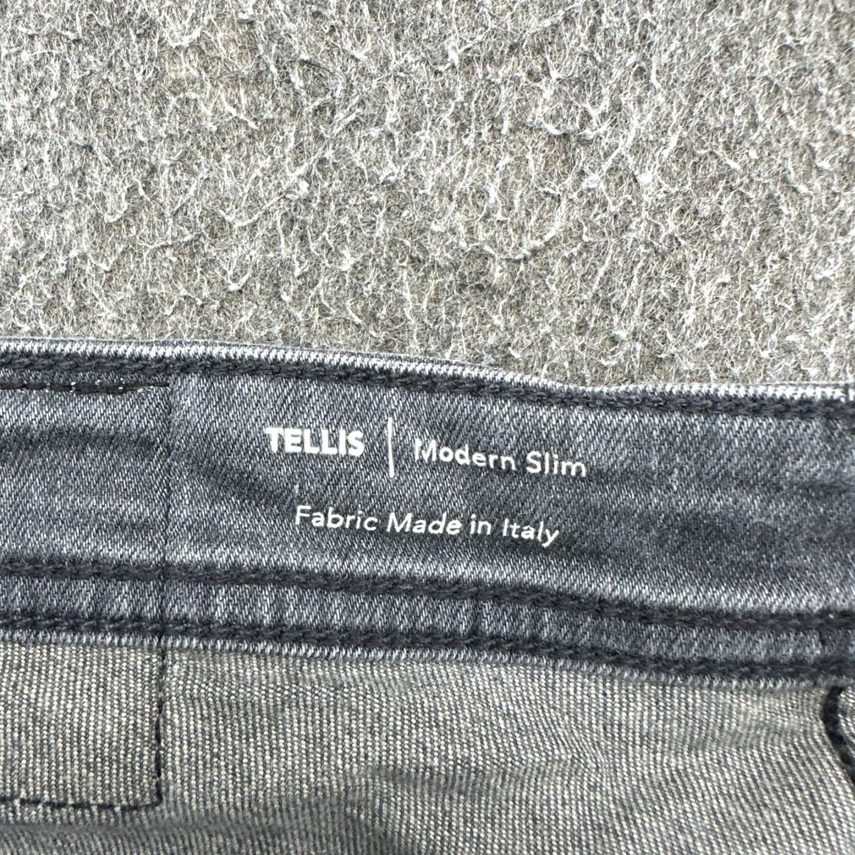 Vintage AG Jeans Mens 30x34 Denim Slim Straight Light Wash 5-Pocket Stretch Gray Cotton AG Adriano Goldschmied Jeans Mens Regular Fit Grunge Tapered? No. Size US 30 / EU 46 - 3 Thumbnail