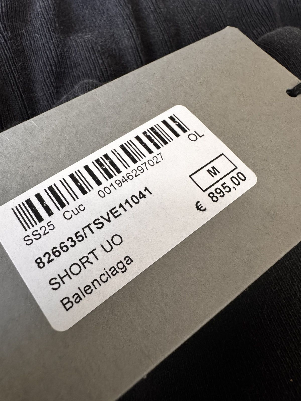Balenciaga Sweat Shorts Sporty B Logo S/S2025 Sz. M Size US 32 / EU 48 - 9 Thumbnail