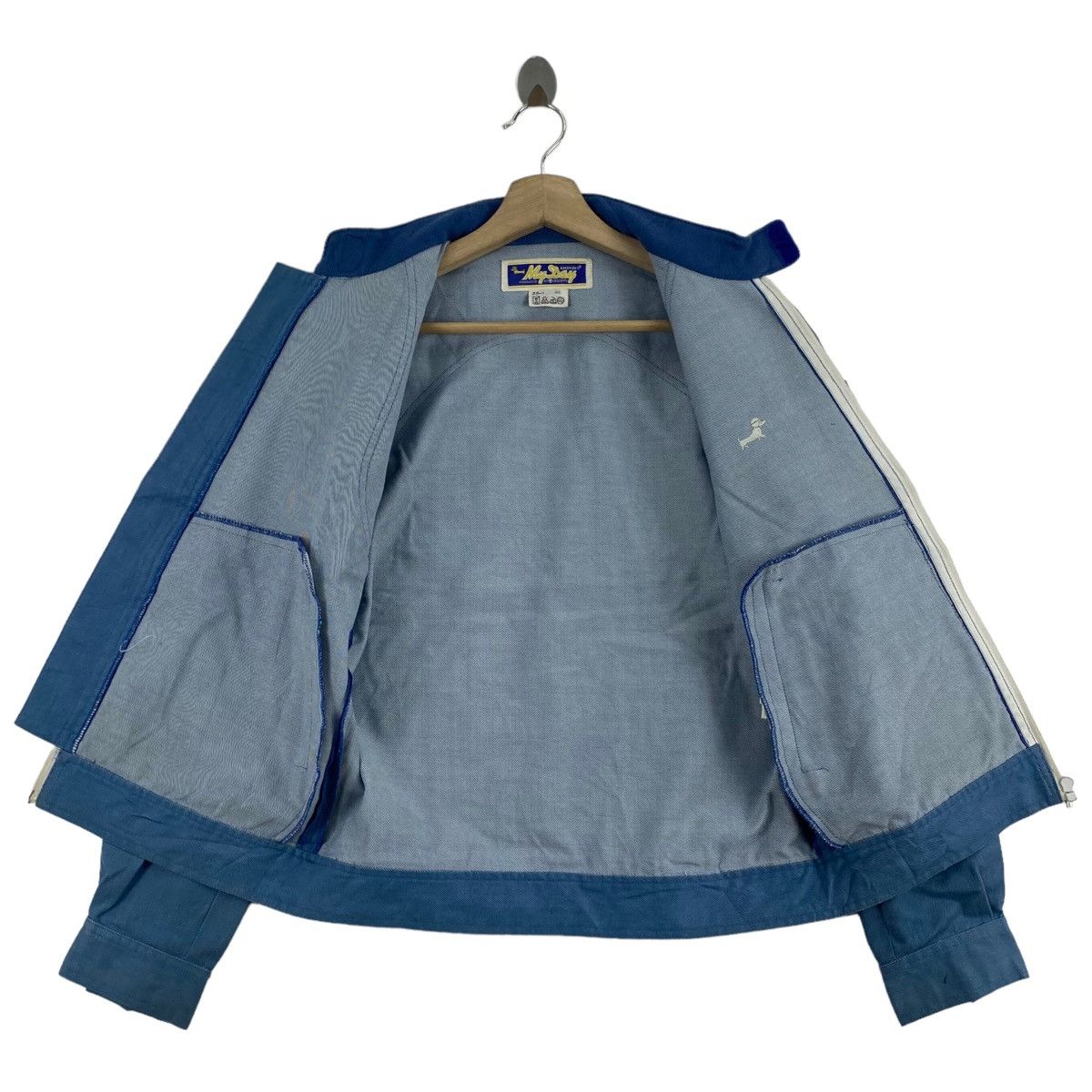 Descente × Honda HONDA x MY DAY x Descente Small Embroidered Logo Blue Denim Size US M / EU 48-50 / 2 - 4 Thumbnail