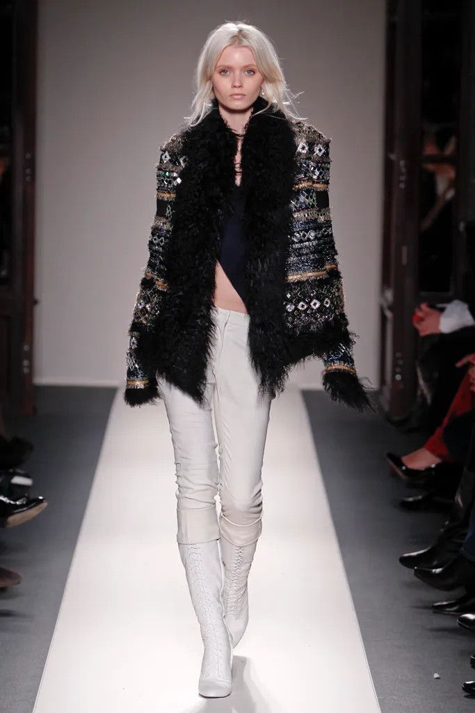 Balmain AW11 suede top Size XS / US 0-2 / IT 36-38 - 9 Thumbnail