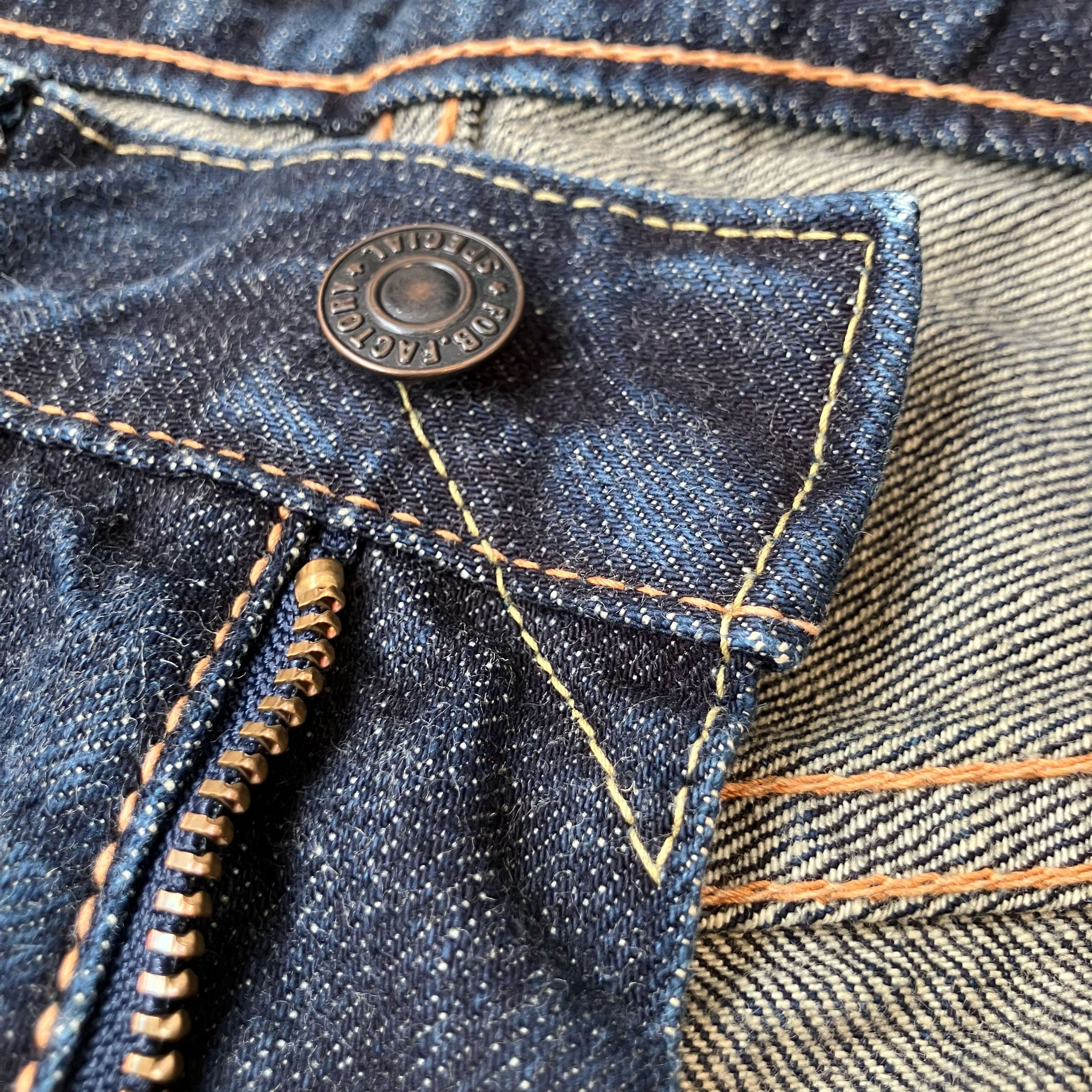 FOB Factory FOB FACTORY G1149 W32 x L31 Japanese Selvedge Denim Size 32" / US 10 / IT 46 - 7 Thumbnail