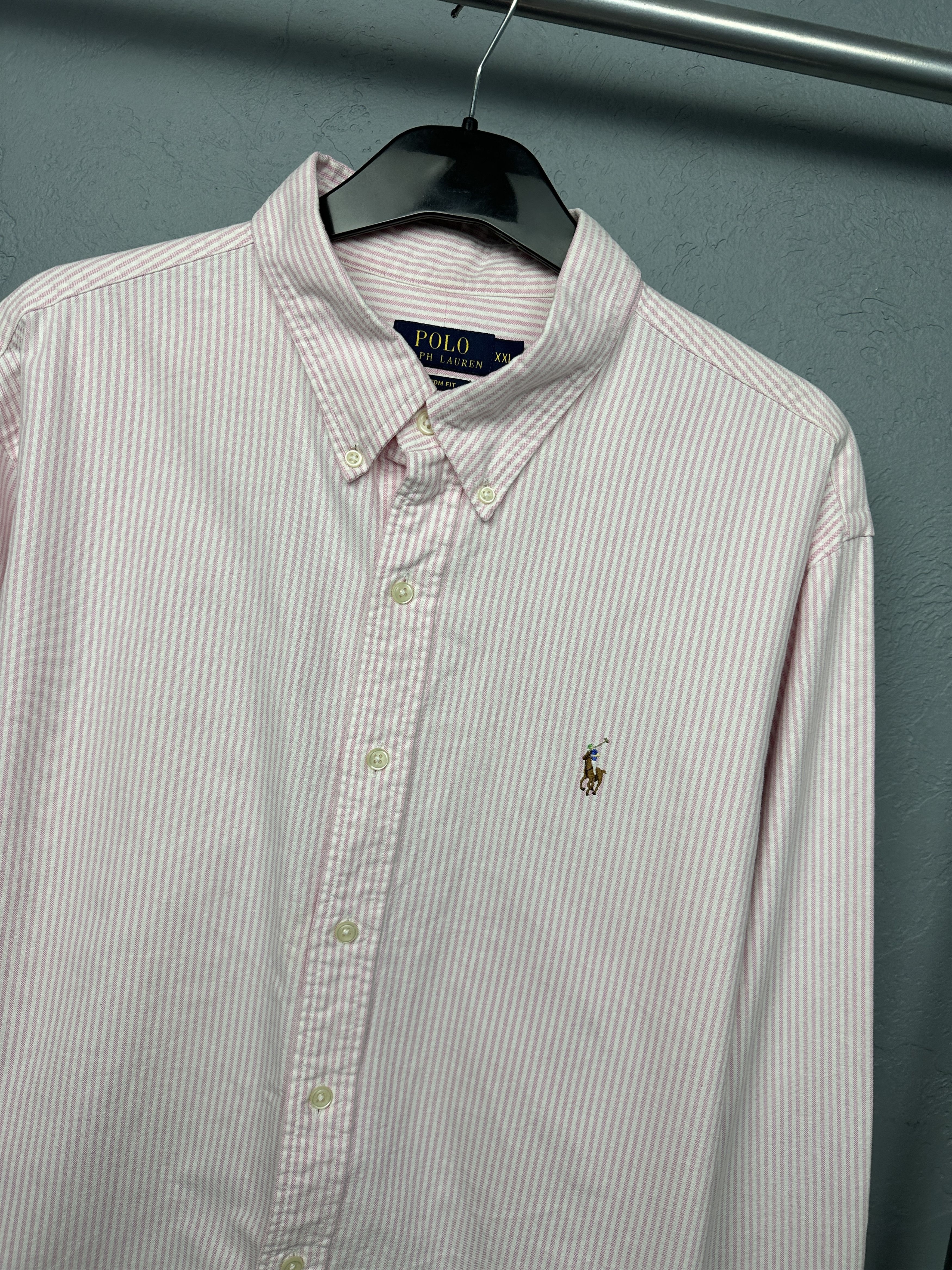 Ralph Lauren Polo Ralph Lauren Mens Long Sleeve Striped Shirt Size US XXL / EU 58 / 5 - 2 Thumbnail