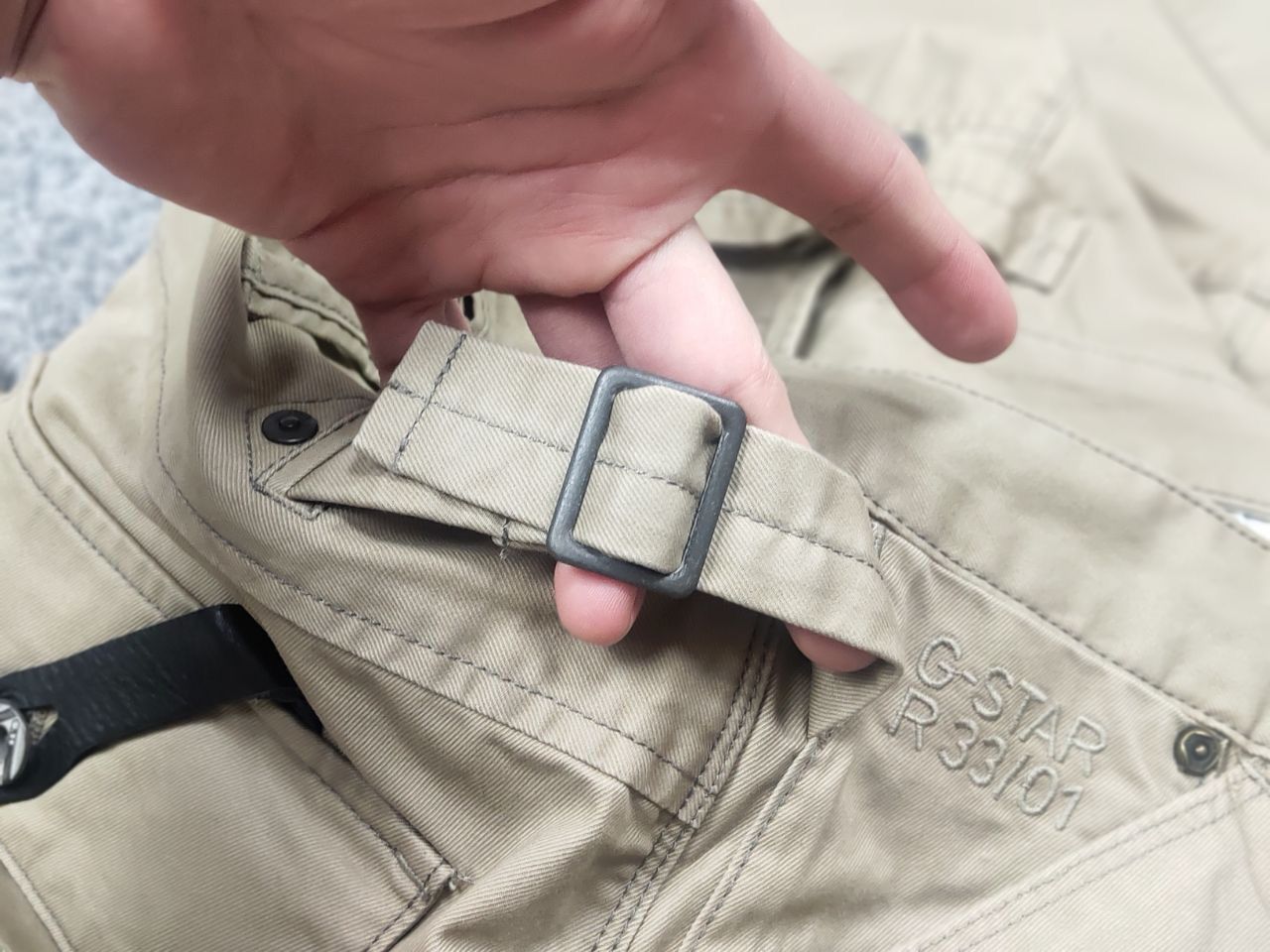 G-Star G Star Raw Trail 5620 Tapered Canvas Pocket Cargo Pants Size US 34 / EU 50 - 15 Thumbnail