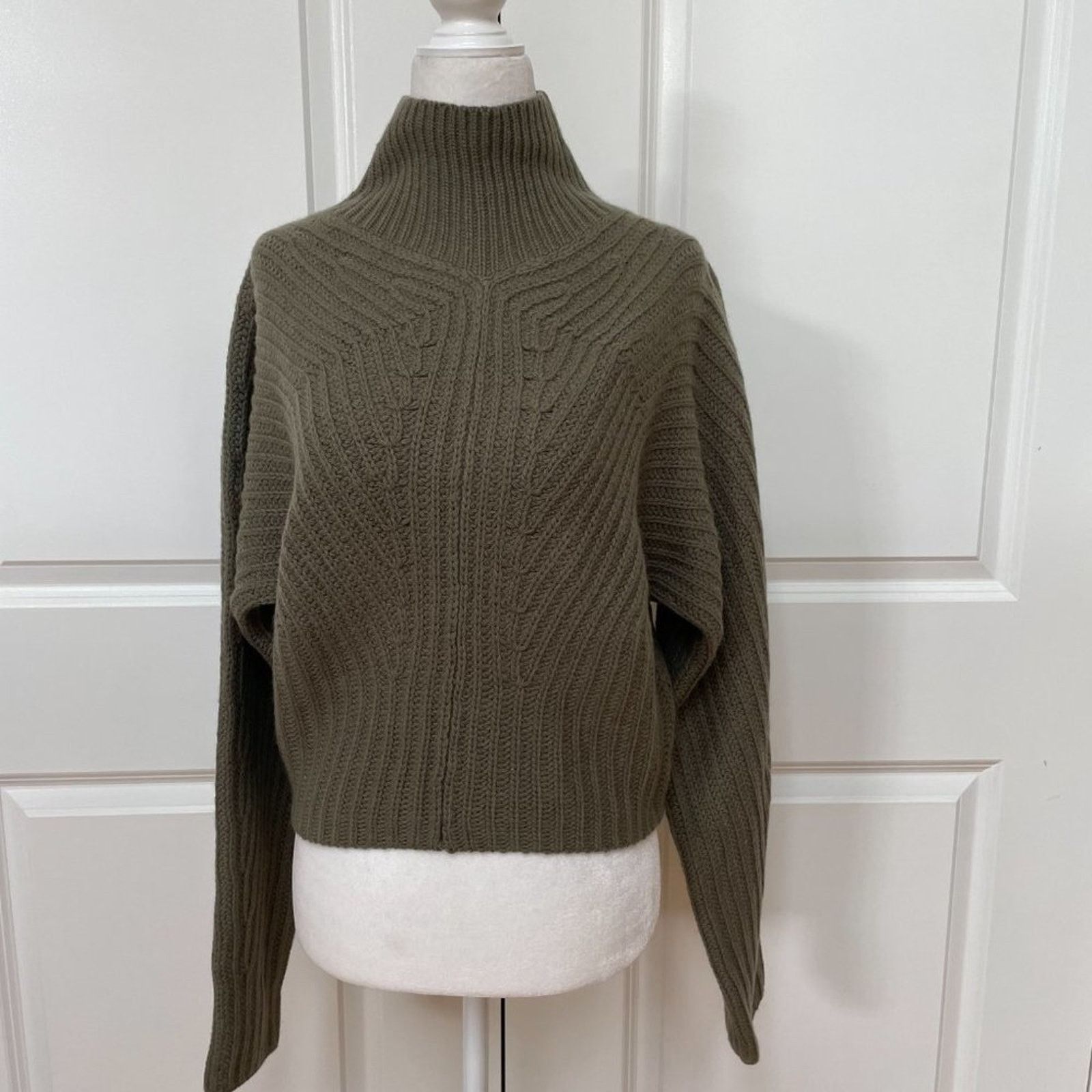 Theory Sculpted Wool-Cashmere Sweater from Theory Size M / US 6-8 / IT 42-44 - 6 Thumbnail
