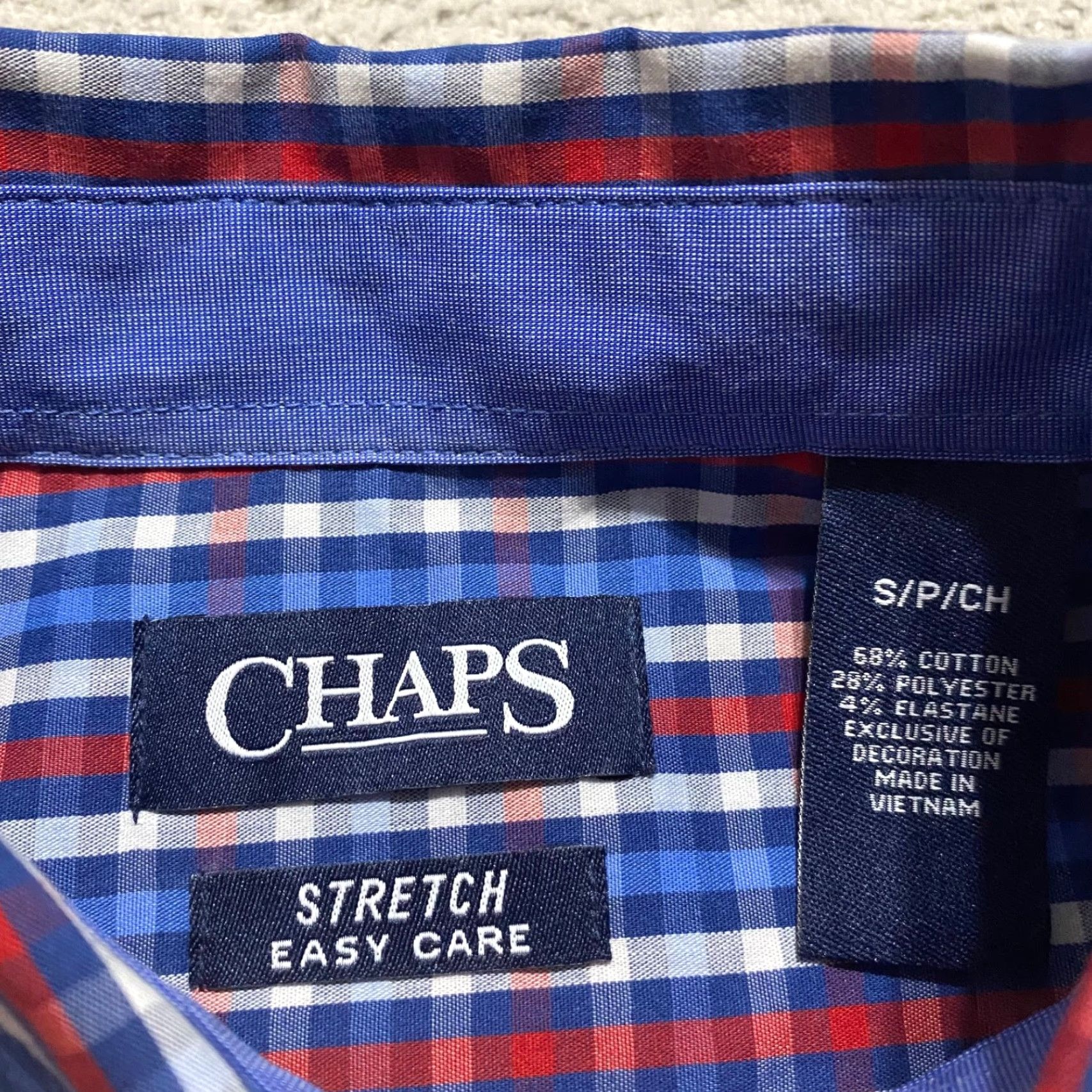 Chaps Ralph Lauren Chaps Mens Small Shirt Multicolor Plaid Long Sleeve Button-Down Shirt For Casual Size US S / EU 44-46 / 1 - 3 Thumbnail