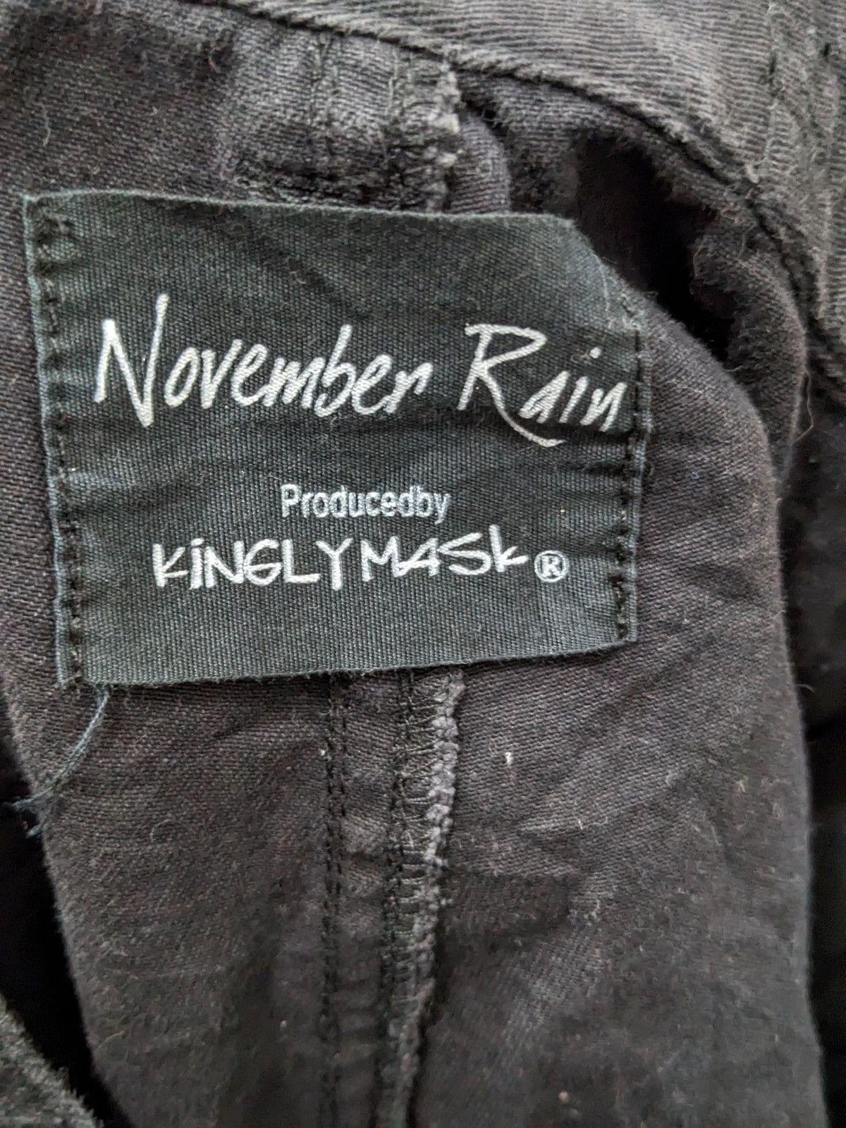 Handmade KINGLYMASK DISTRESSED HANDMADE CUSTOM LIKE PUNK PANTS Size US 31 - 8 Thumbnail