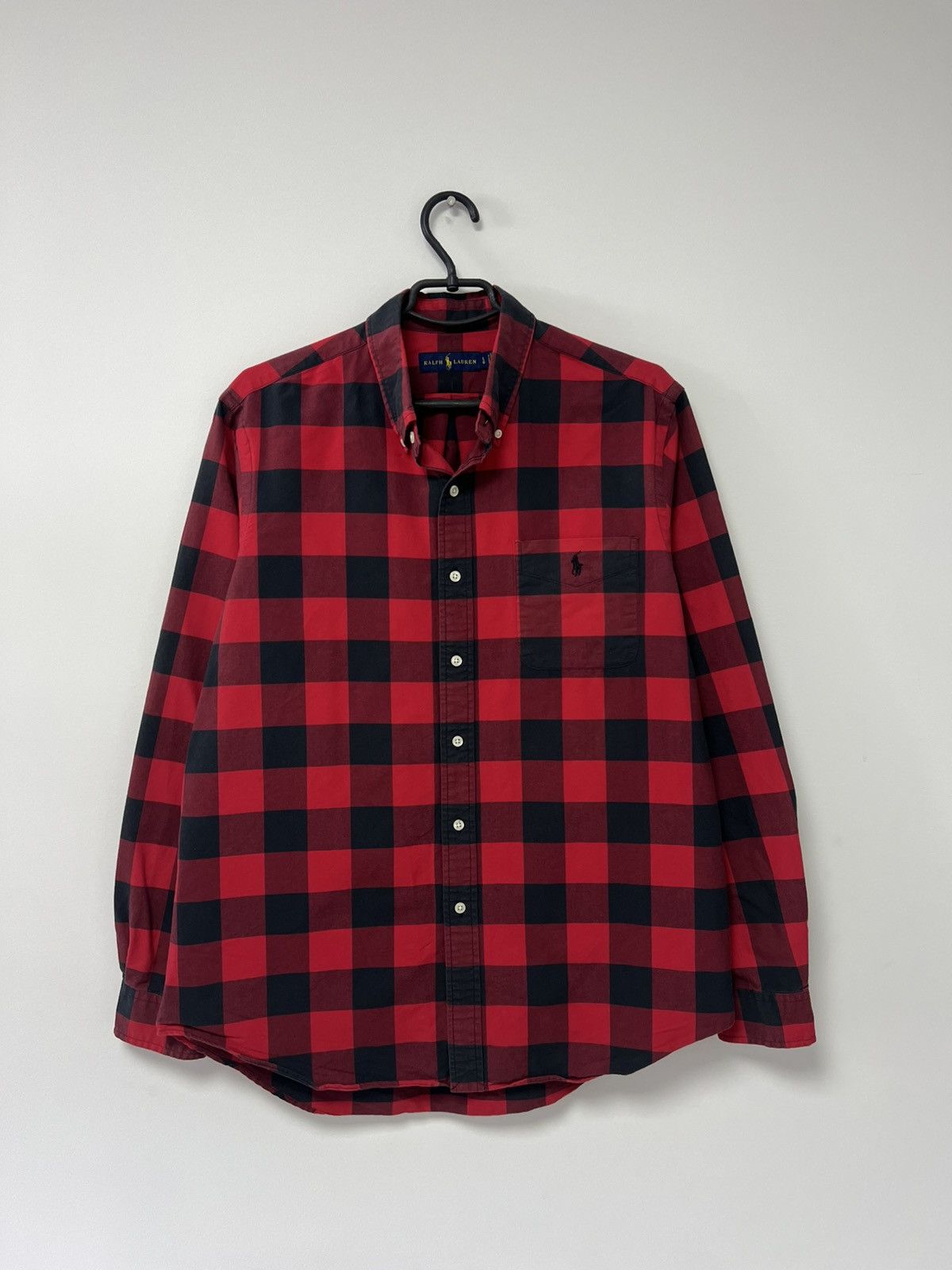 Polo Ralph Lauren × Vintage Vintage Polo Ralph Lauren Collared Button Down Shirt Cowboy Size US L / EU 52-54 / 3 - 2 Thumbnail
