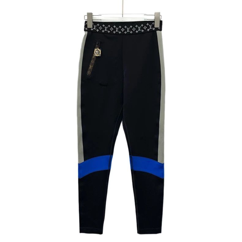Louis Vuitton Louis Vuitton Color-block logo print elasticated waist sla Size US 36 / EU 52 - 1 Thumbnail