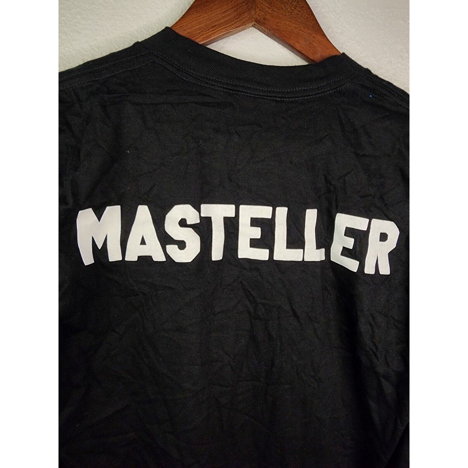 Jerzees Vintage Graphic Shirt Les's Last Night Masteller Tee 90s VTG Size US M / EU 48-50 / 2 - 5 Thumbnail