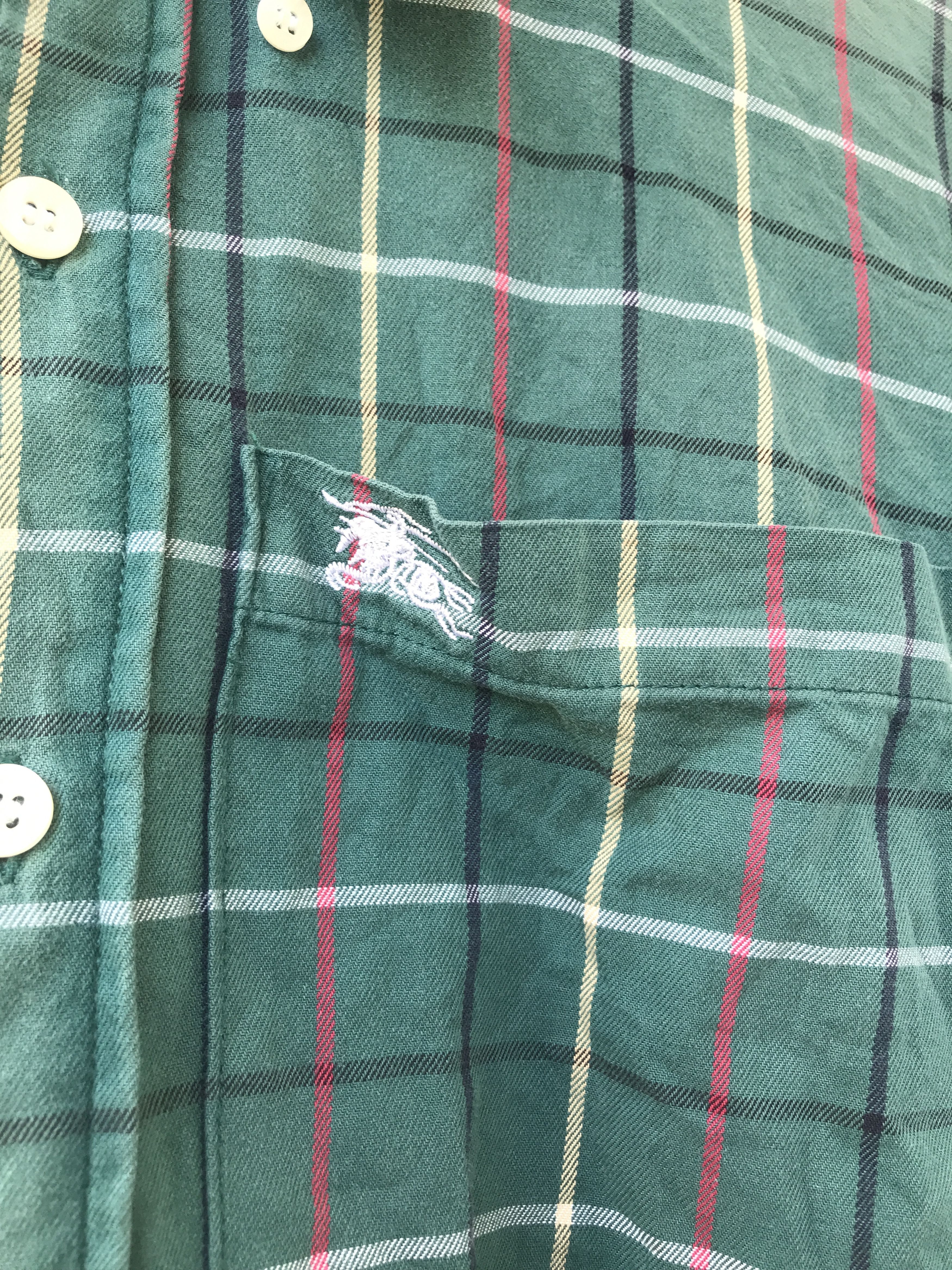 Burberry Vintage burberrys checkered button ups Size US M / EU 48-50 / 2 - 4 Thumbnail
