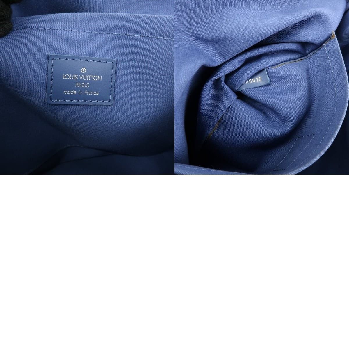 Louis Vuitton Louis Vuitton Epi Segur MM Shoulder Bag Blue Size ONE SIZE - 8 Thumbnail