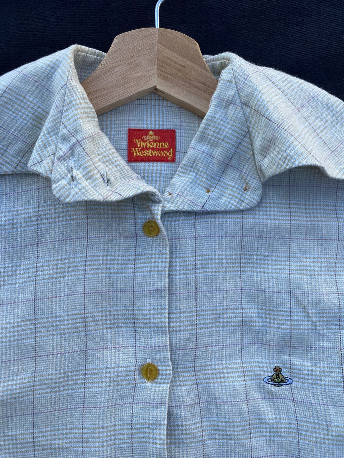 Vivienne Westwood Rare Vintage Vivienne Westwood Women Buttons Up Collar Shirt Size S / US 4 / IT 40 - 10 Thumbnail