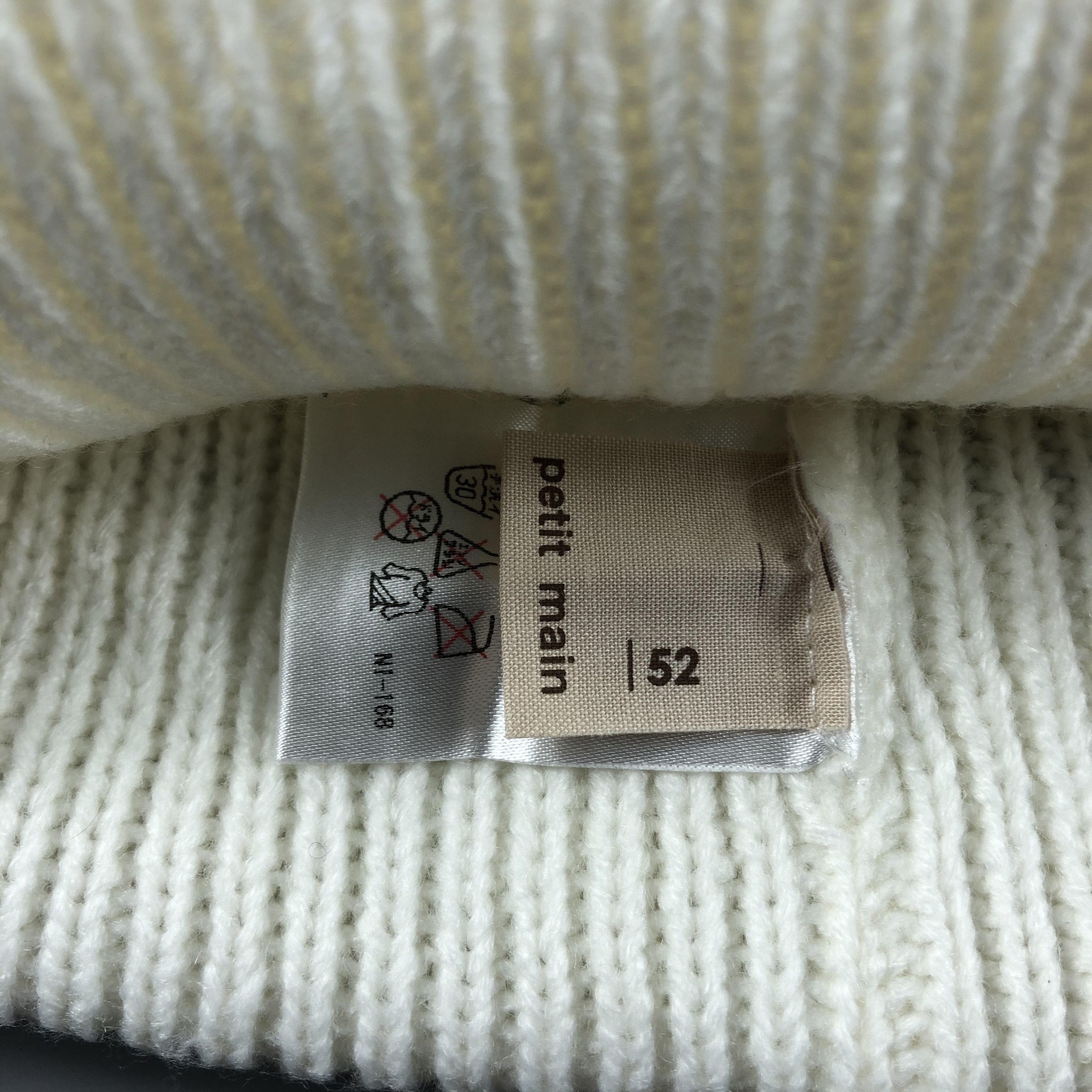 Japanese Brand × Vintage Womens Petit Main Double PomPom Beanie Snow Hat Cap -D765 Size ONE SIZE - 5 Thumbnail