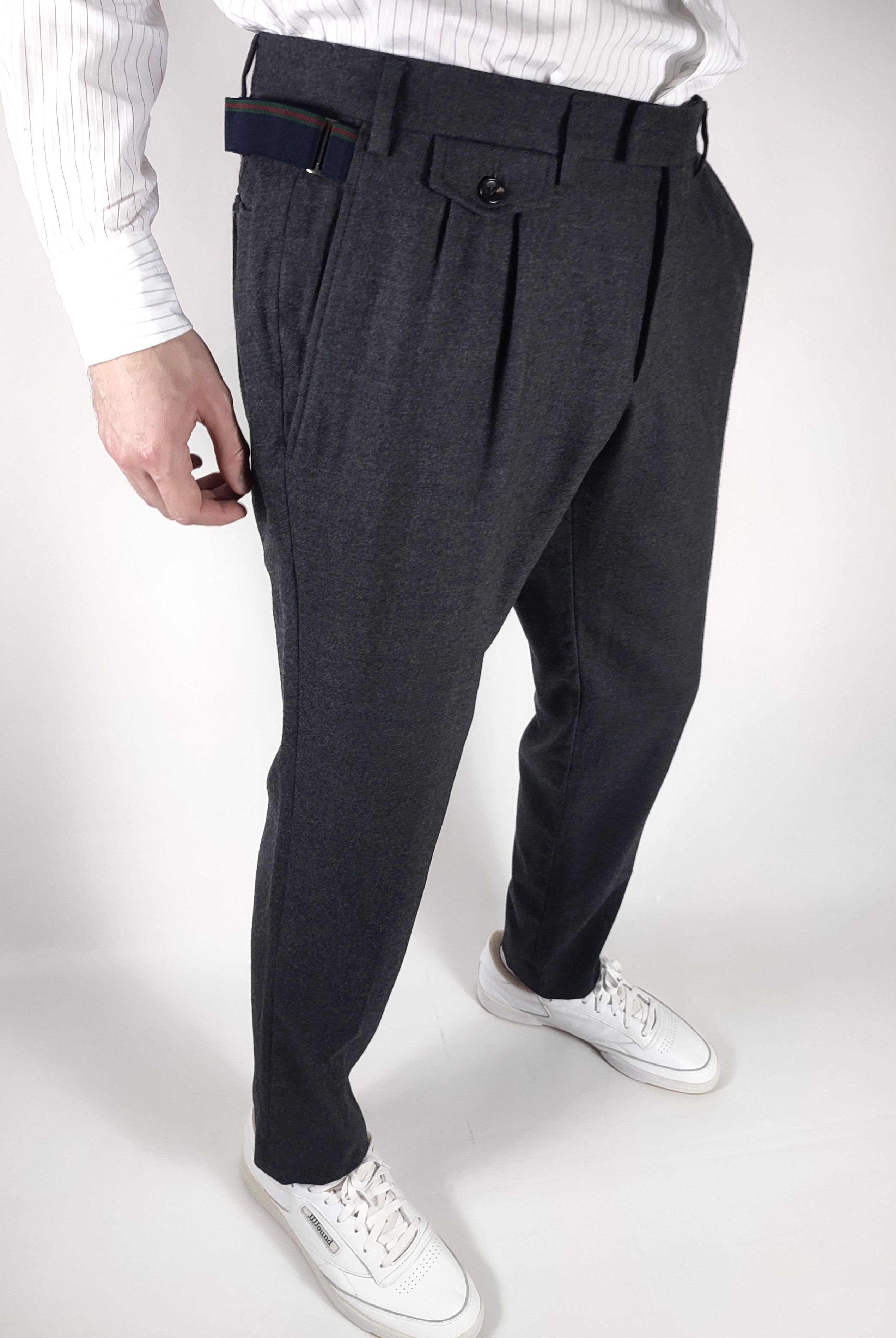 Gucci 00s Archive Gucci Tom Ford Slim Fit Wool Trousers Size 52R - 5 Thumbnail