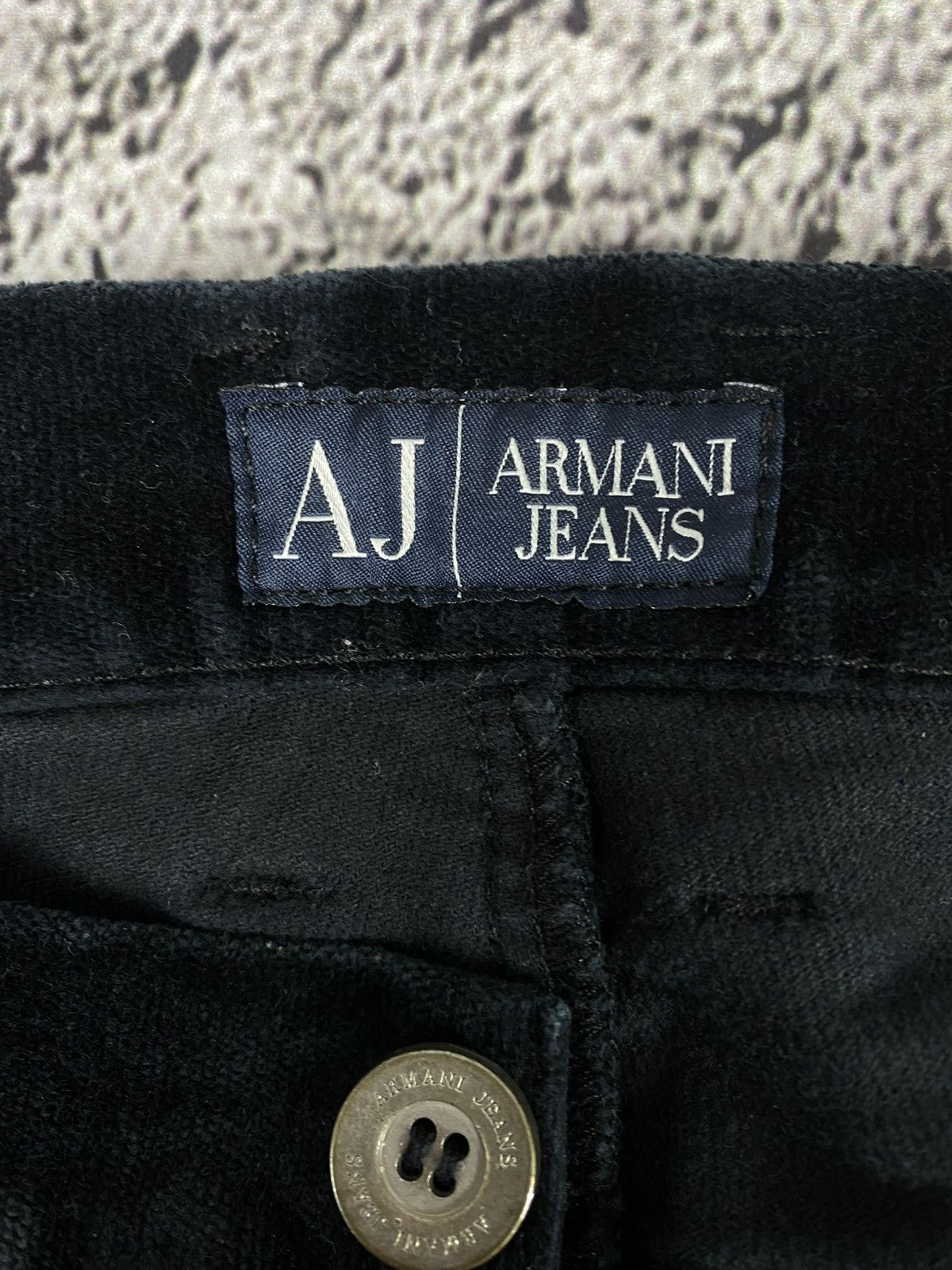 Armani Vintage Y2K Armani Jeans corduroy pants old money style 29 Size 29" - 6 Thumbnail
